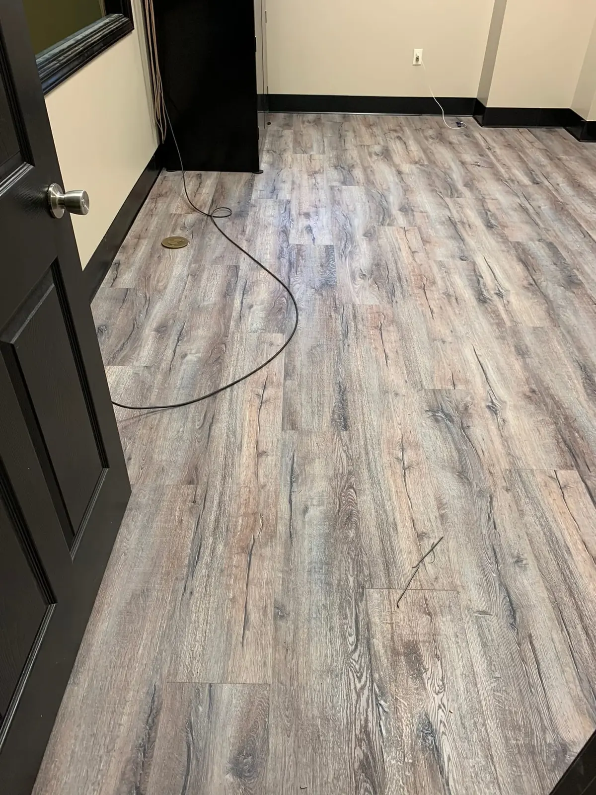 Office Flooring at Martial Arts School — finished photo 3