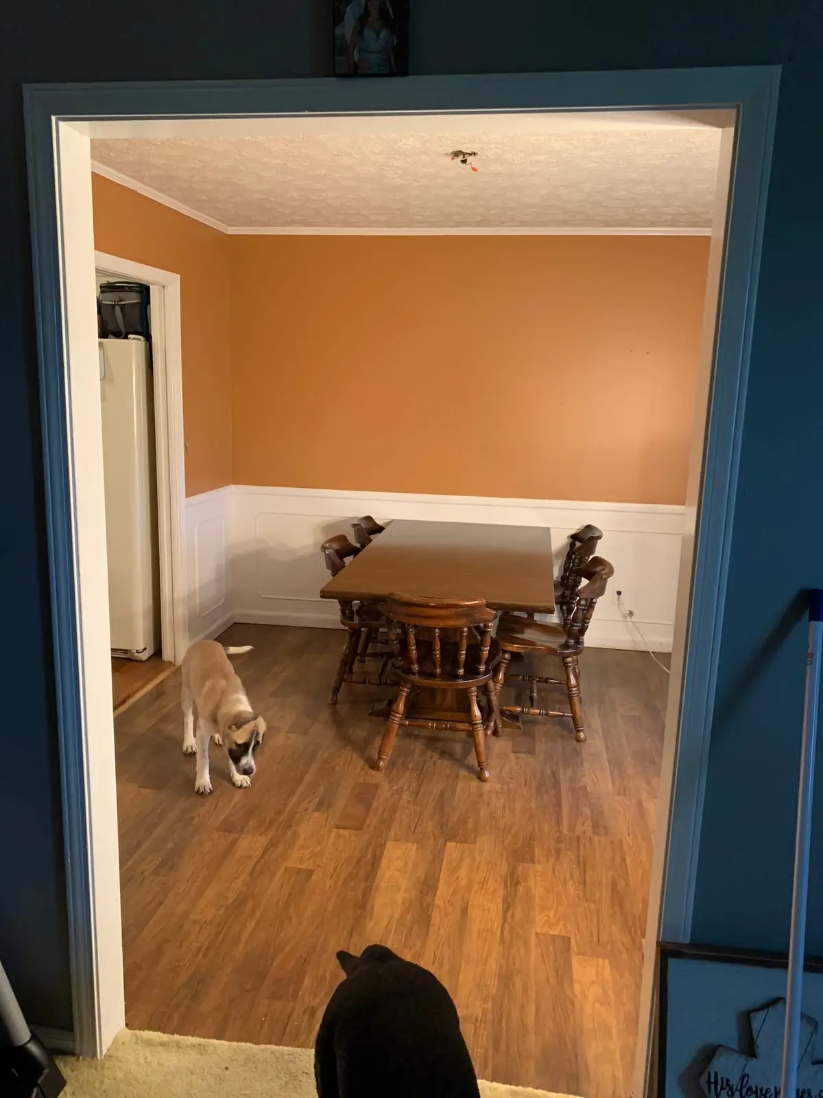 Dining Room Wood-Look Floor — finished photo 2