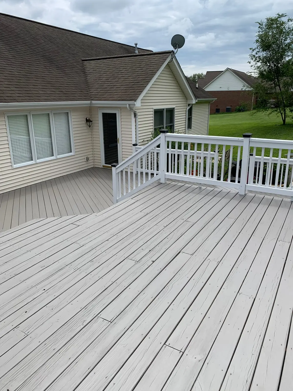 Pool Deck Rebuild with New Railings — finished photo 9