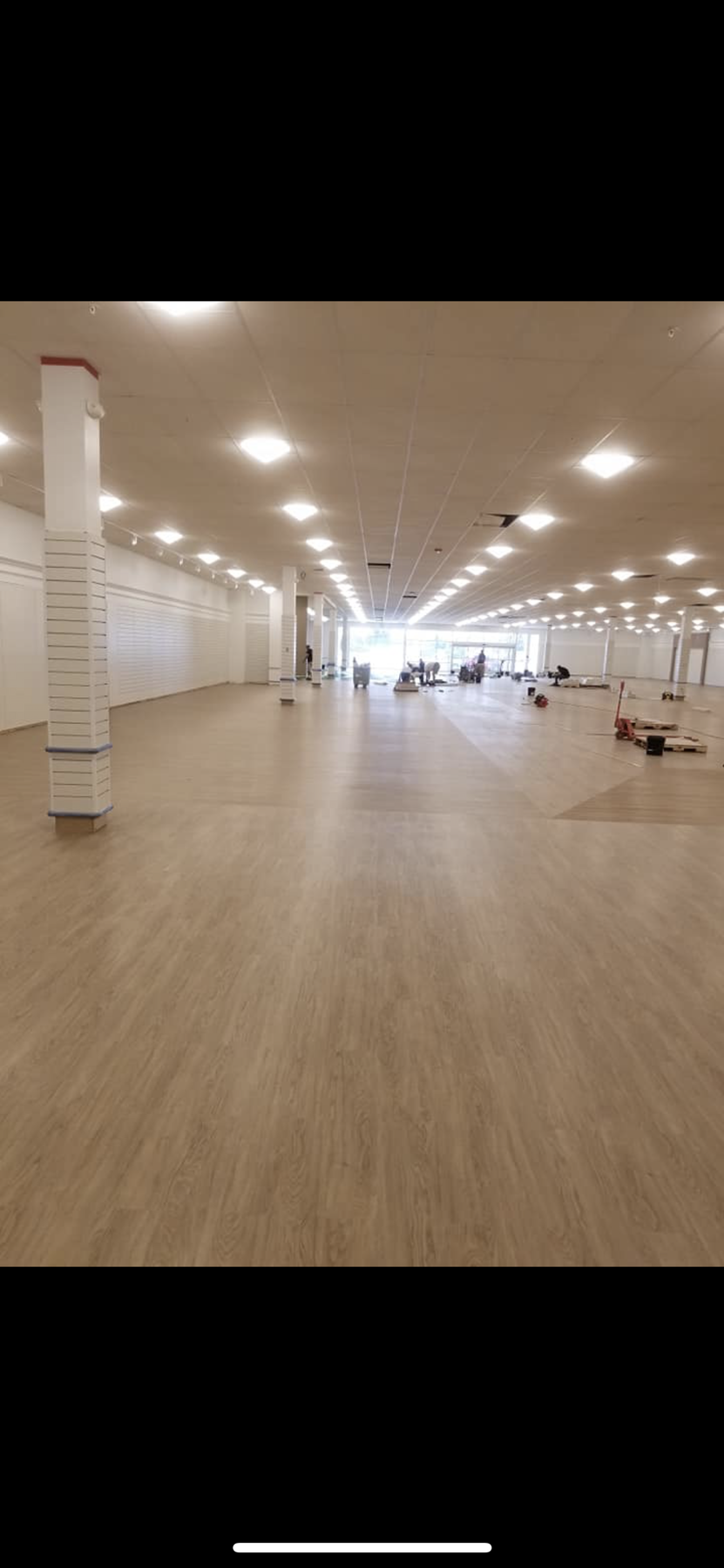 Large-Scale Commercial Plank Flooring — project view 4
