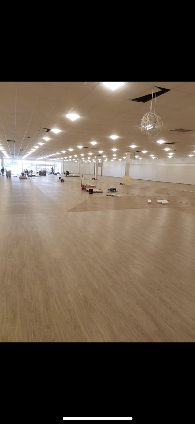 Large-Scale Commercial Plank Flooring — project view 5
