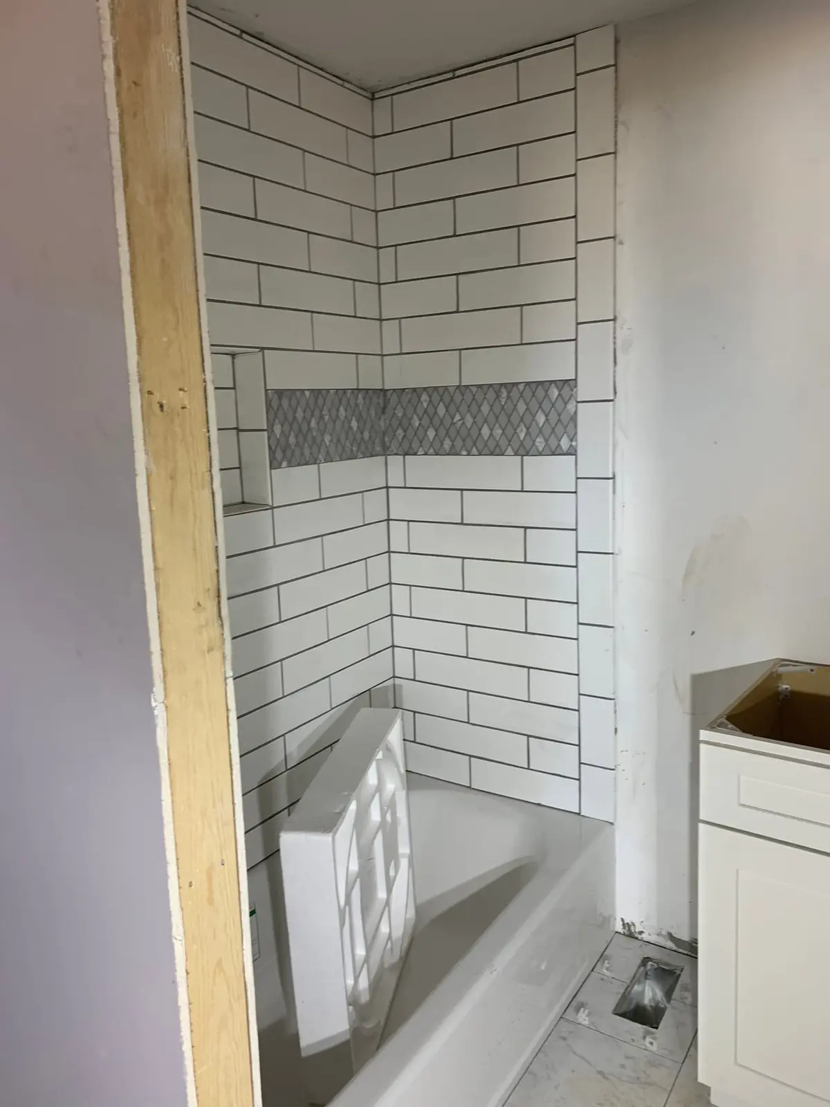 More tile work in the same home · Installation · original photo 1037