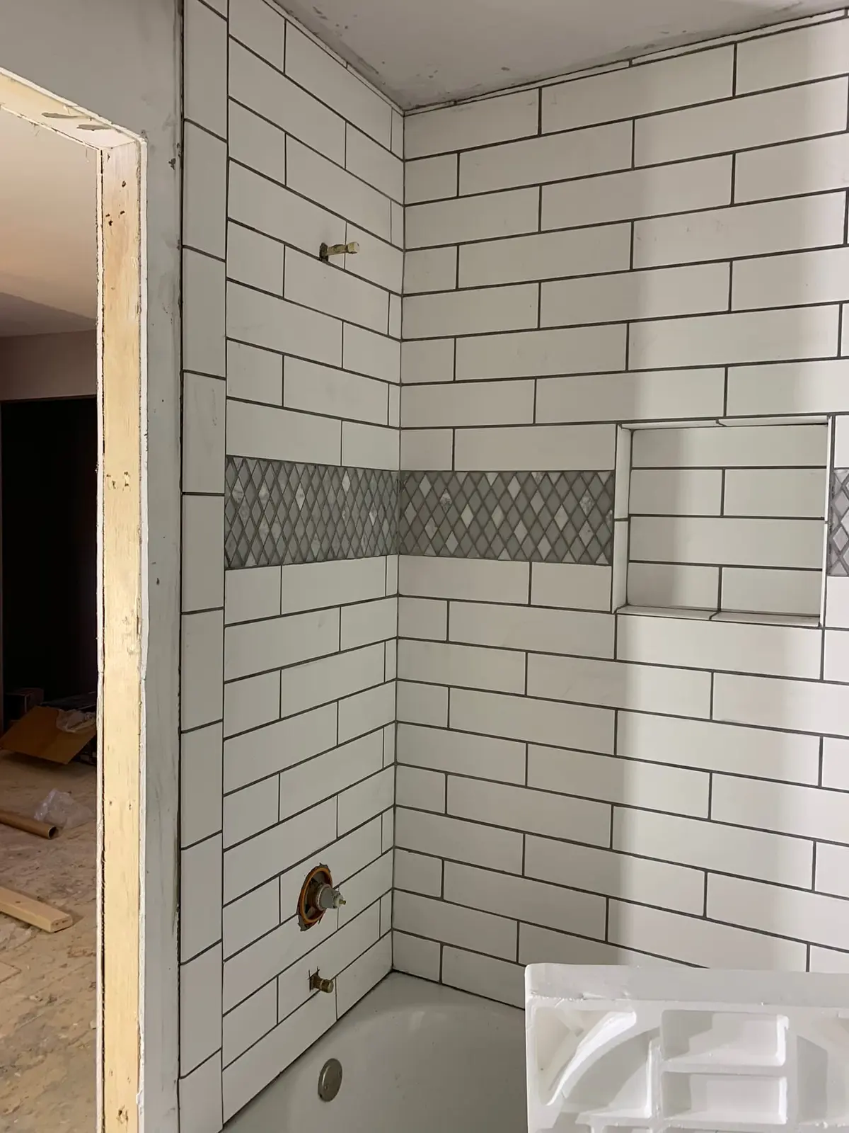 More tile work in the same home · Installation · original photo 1038