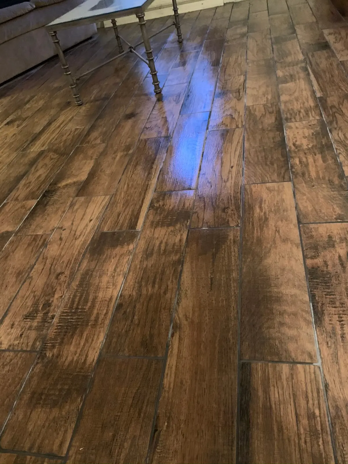 Whole-House Wood-Look Plank and Slate-Look Tile — finished photo 10
