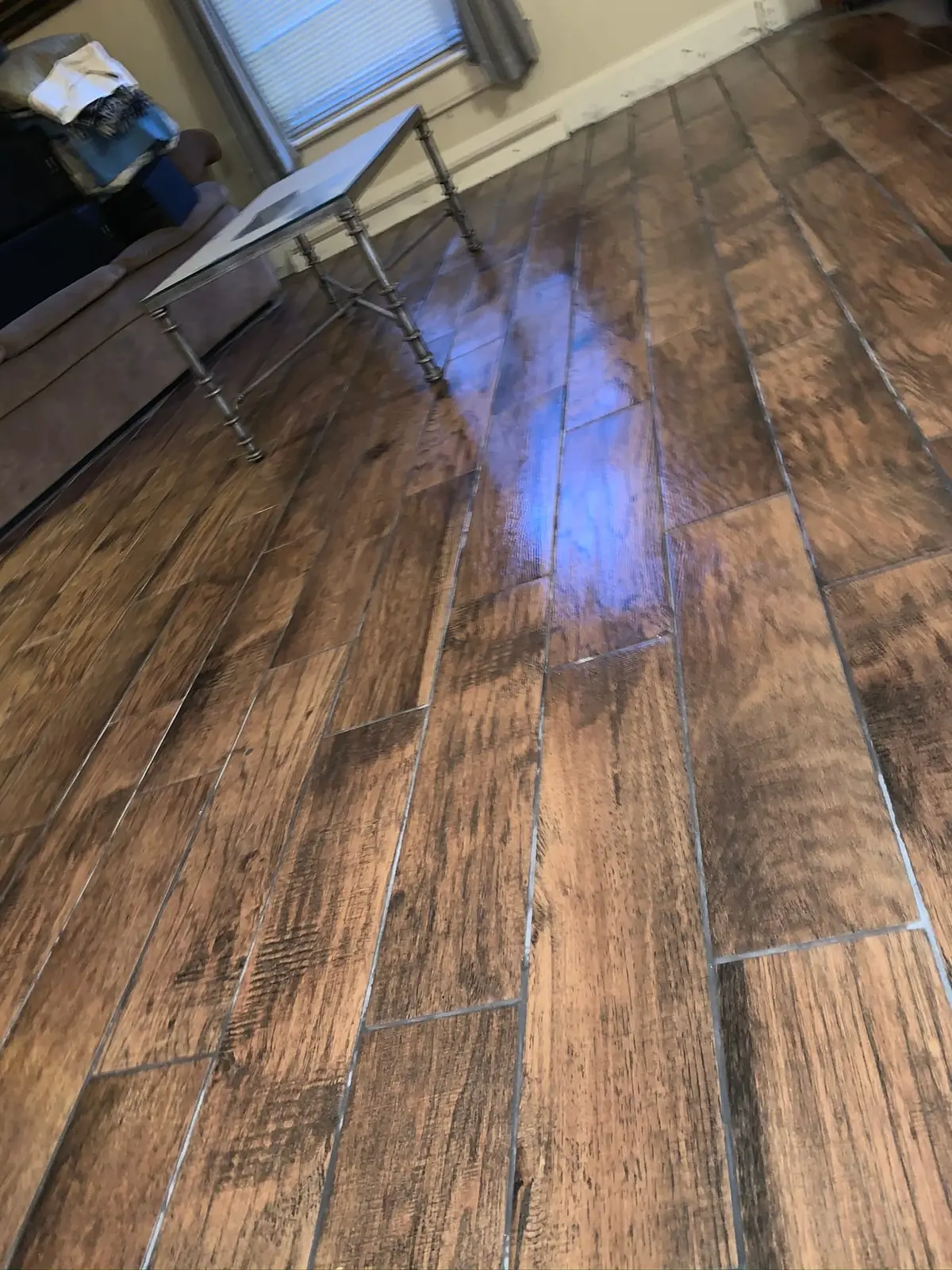 Whole-House Wood-Look Plank and Slate-Look Tile — finished photo 11