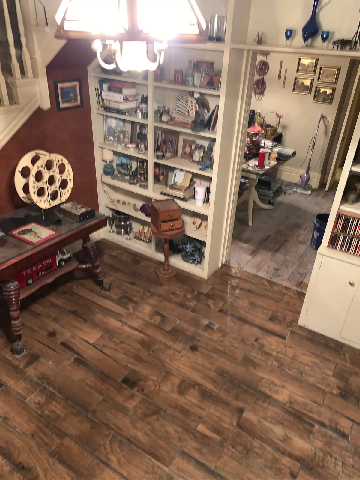 Whole-House Wood-Look Plank and Slate-Look Tile — finished photo 14