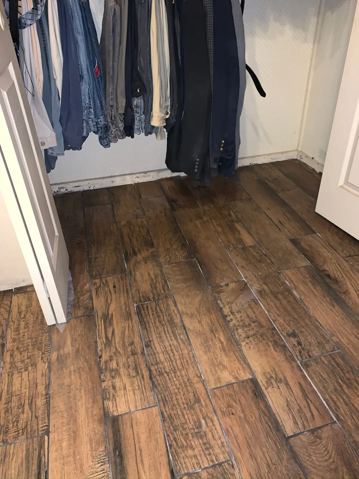Whole-House Wood-Look Plank and Slate-Look Tile — finished photo 16