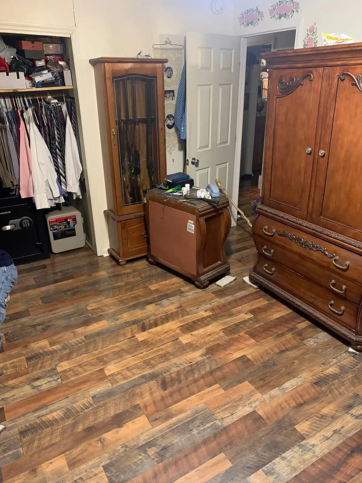 Whole-House Wood-Look Plank and Slate-Look Tile — finished photo 32