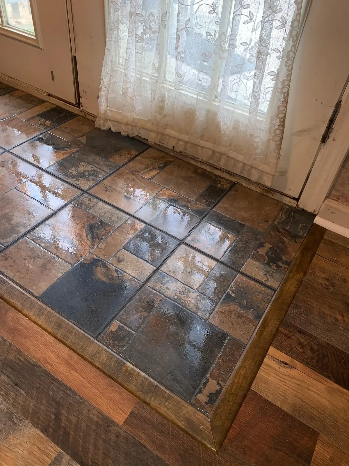 Whole-House Wood-Look Plank and Slate-Look Tile — finished photo 4