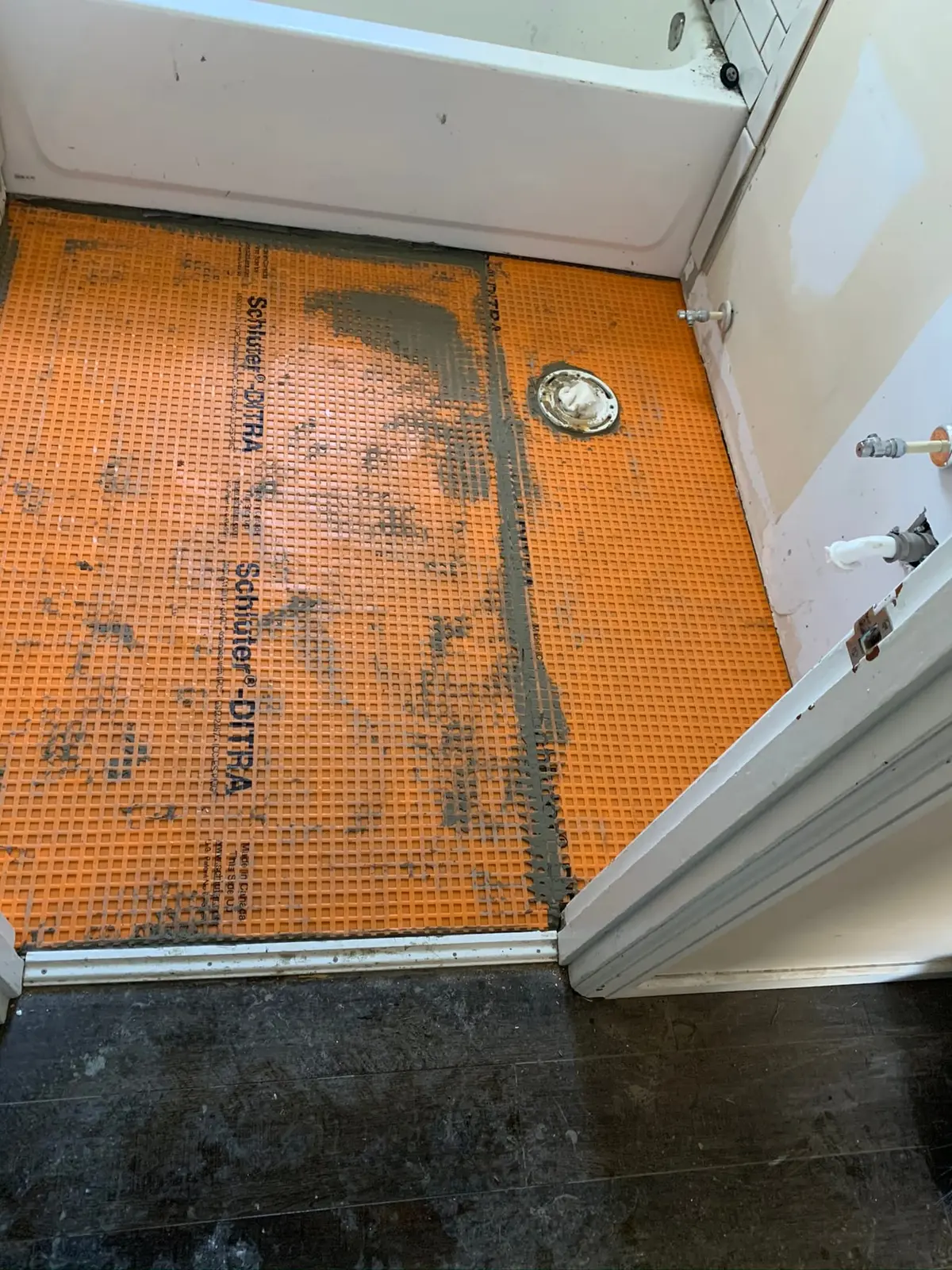 Kitchen, Laundry and Bath Slate-Look Tile — Progress photo 2