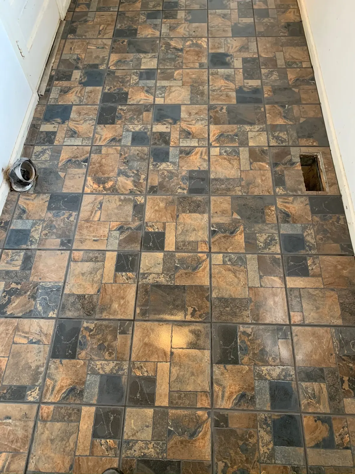 Kitchen, Laundry and Bath Slate-Look Tile — finished photo 2