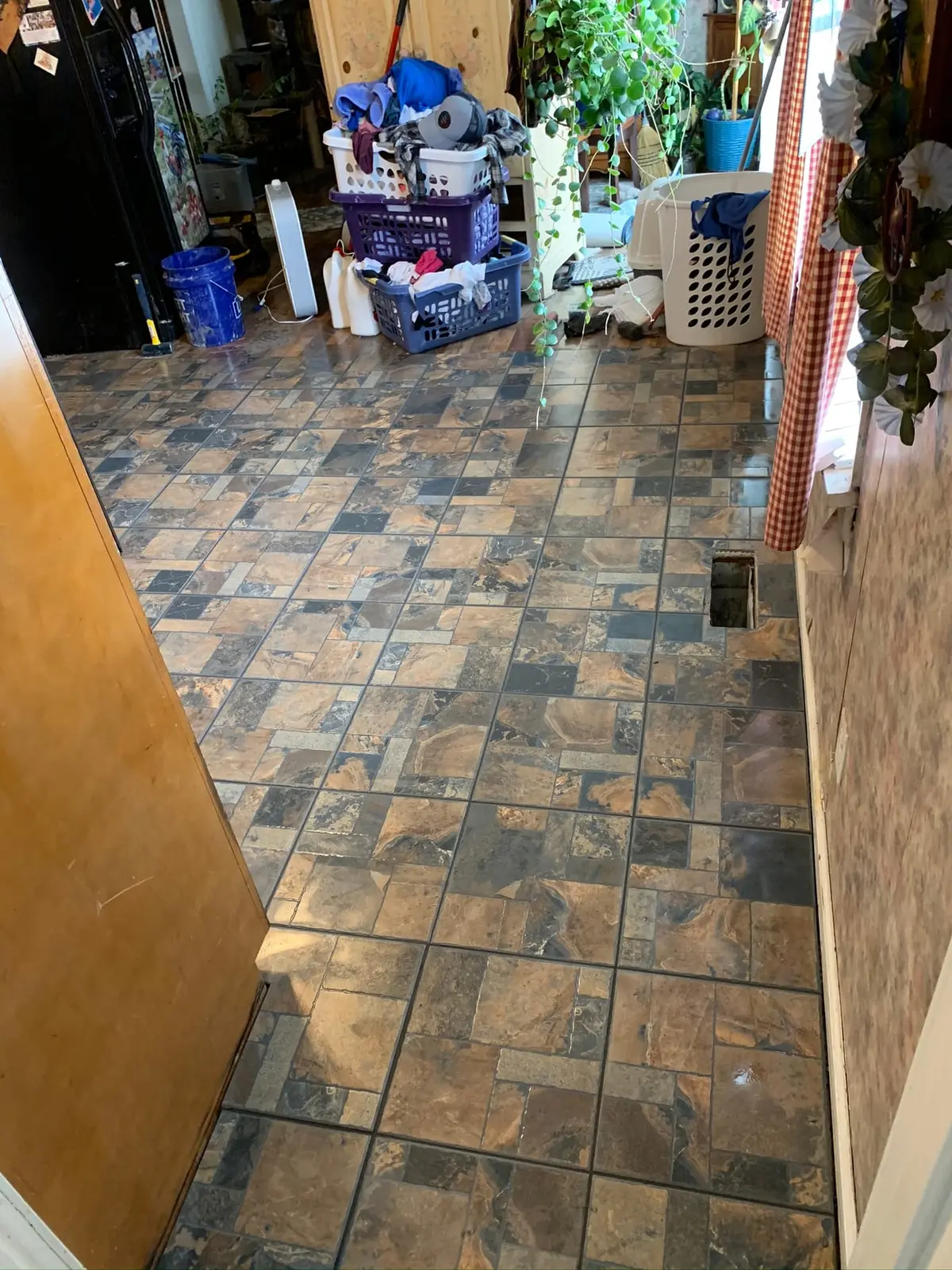 Kitchen, Laundry and Bath Slate-Look Tile — finished photo 8