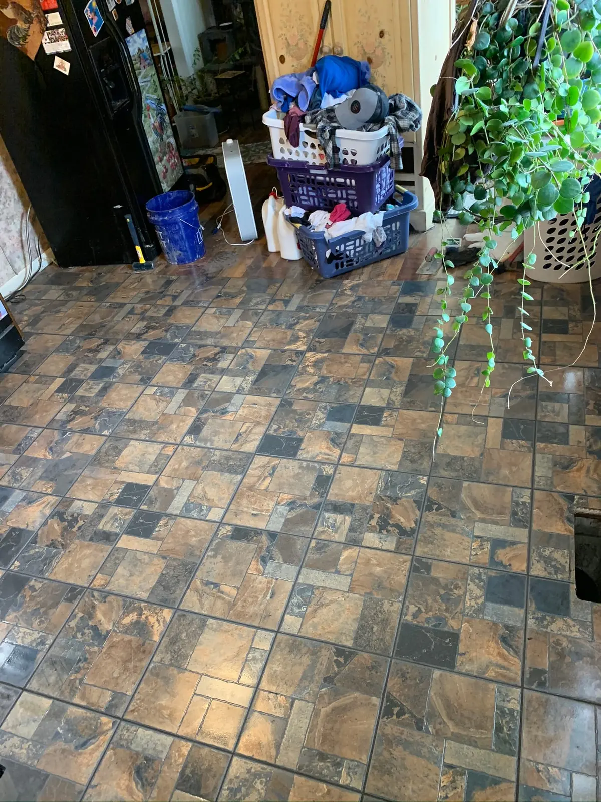 Kitchen, Laundry and Bath Slate-Look Tile — finished photo 5