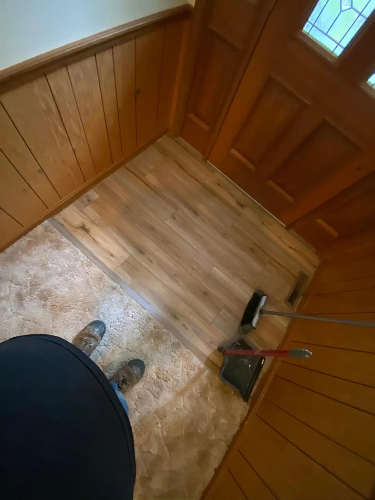 Bathroom and Laundry Plank Floor — finished photo 6