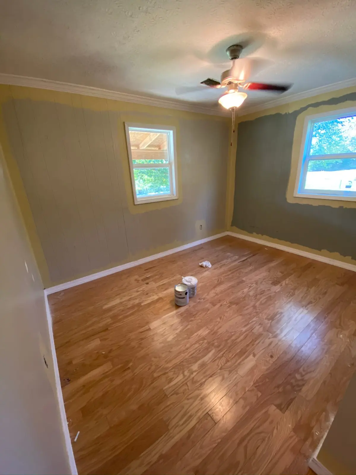 Interior Repaint with Wood Floors — Progress photo 5
