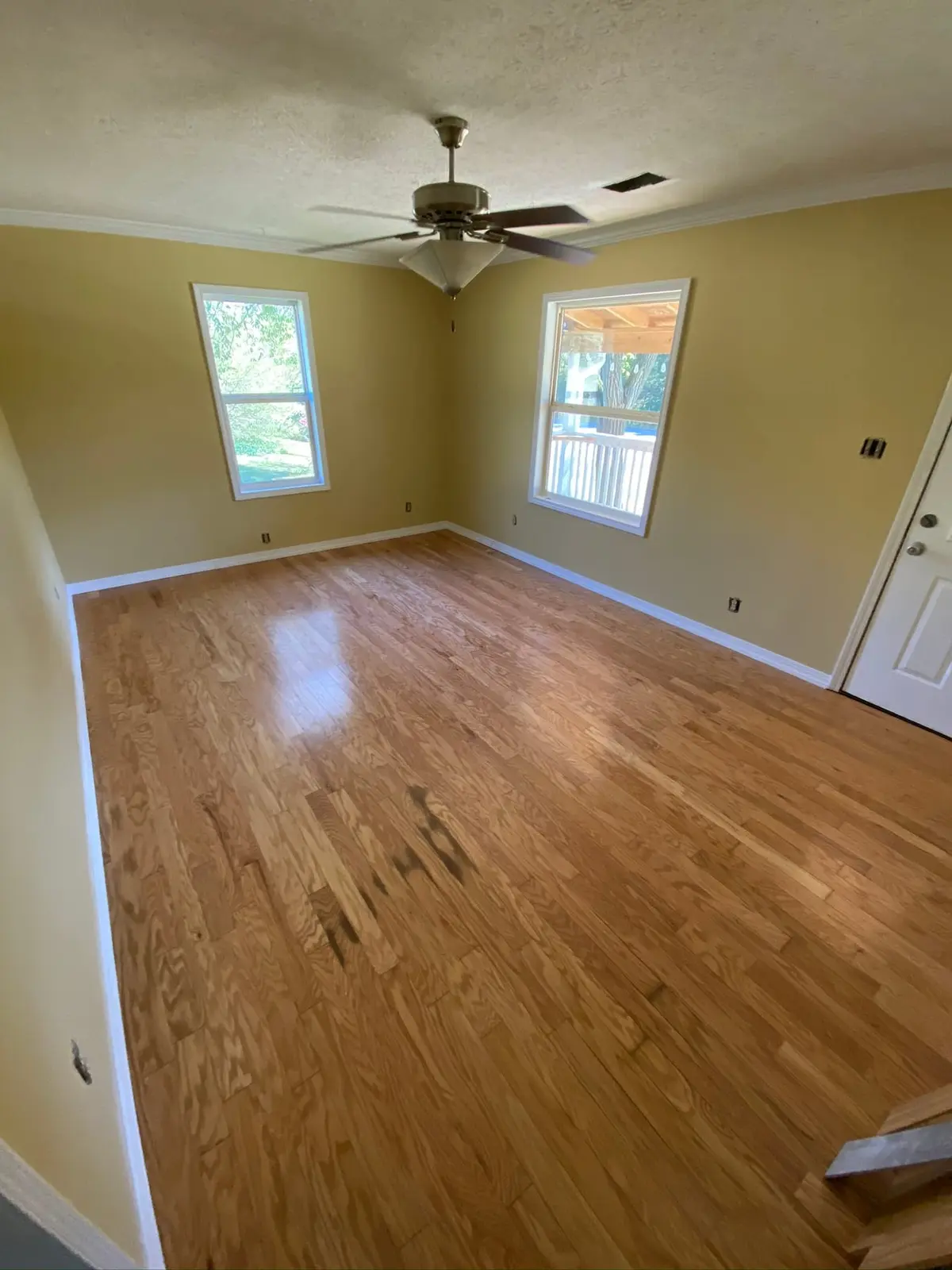 Interior Repaint with Wood Floors