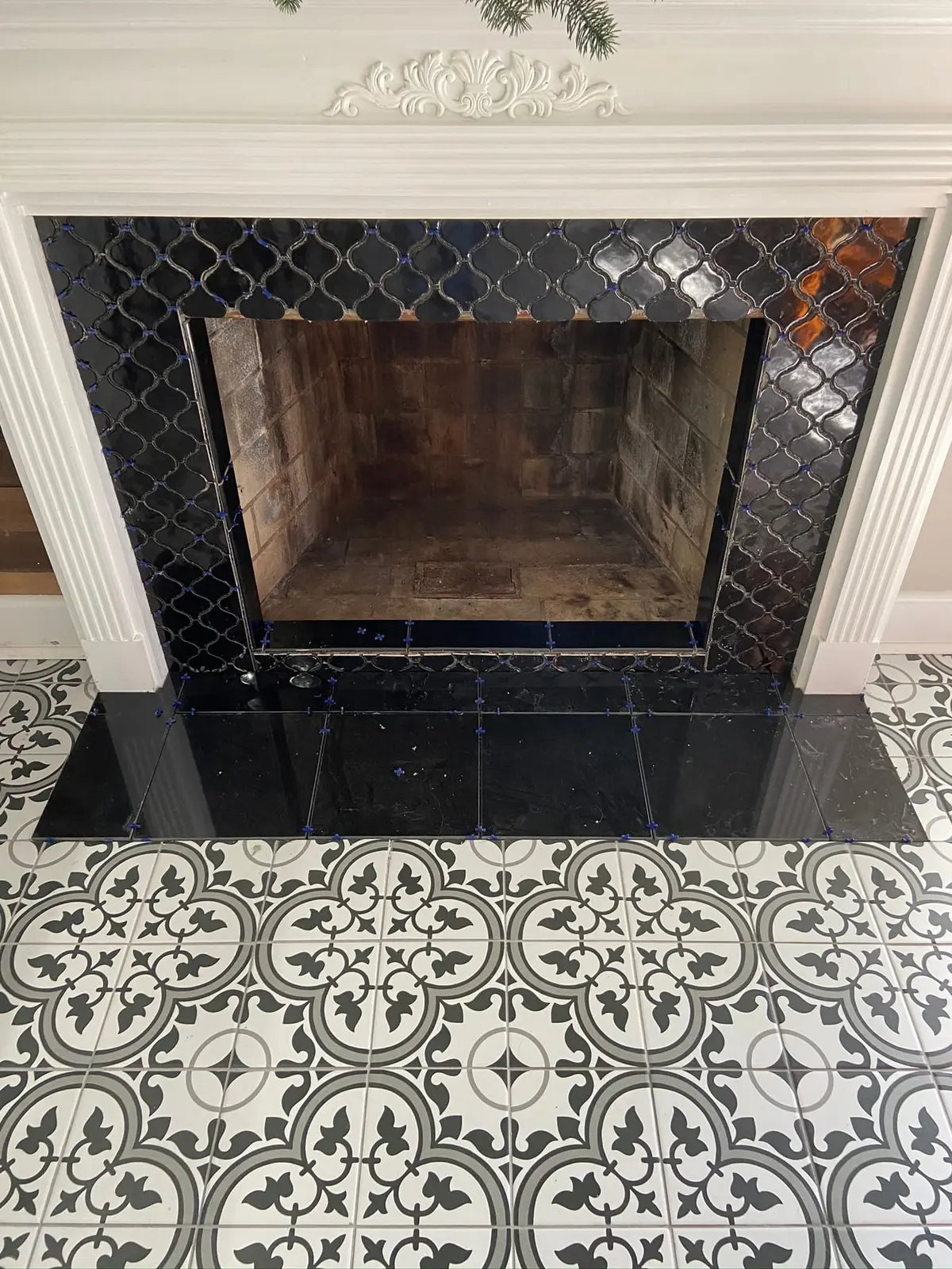 Fireplace Surround and Hearth — finished photo 7