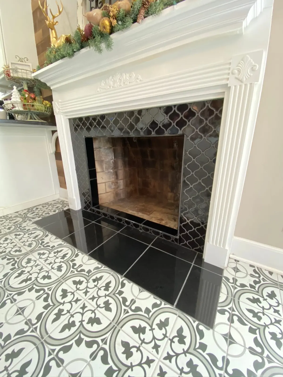 Fireplace Surround and Hearth — finished photo 4
