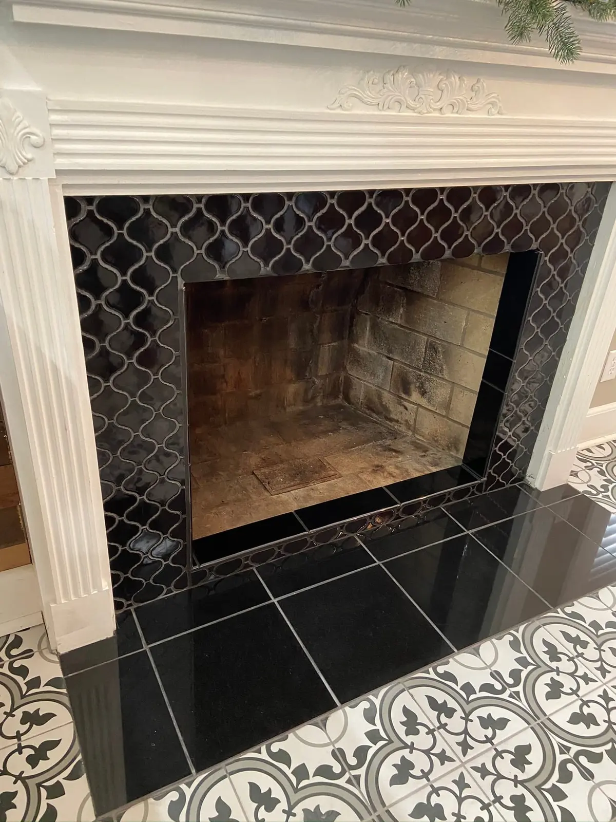 Fireplace Surround and Hearth — finished photo 5