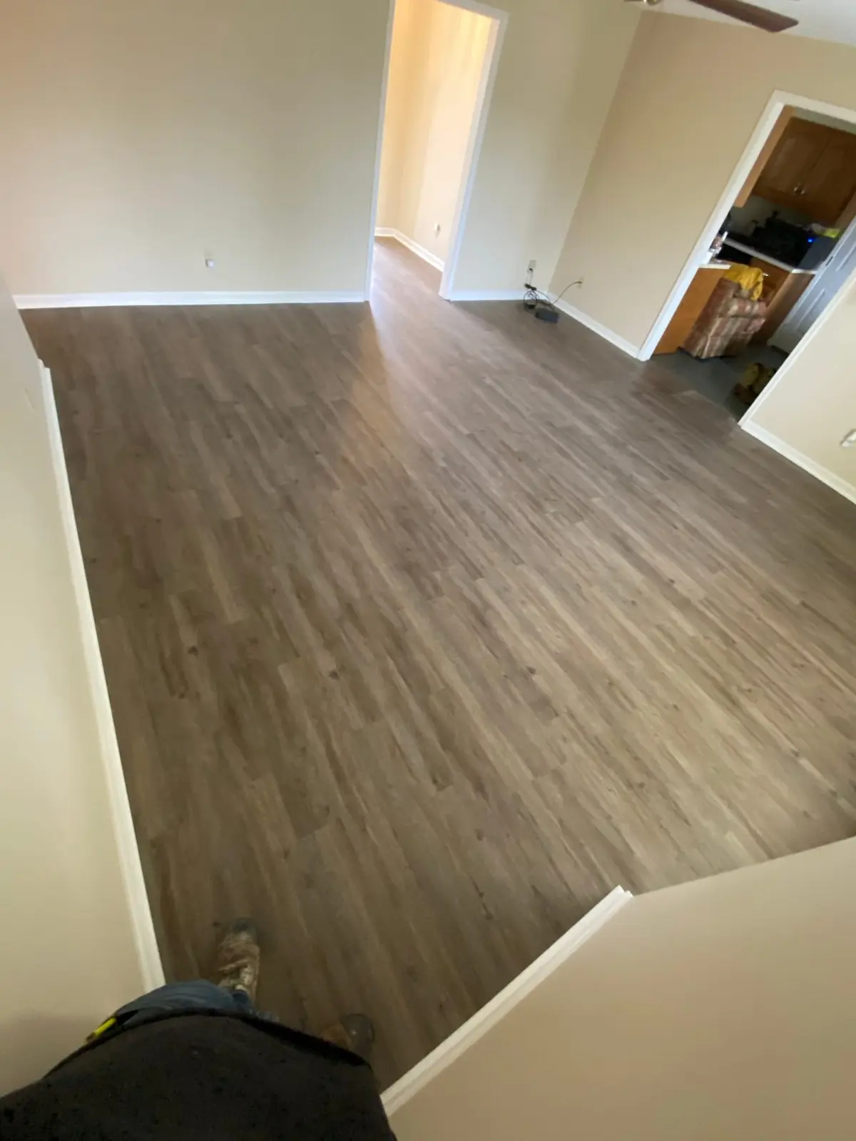 Carpet Removal and New Plank, Bedrooms and Hall — finished photo 3