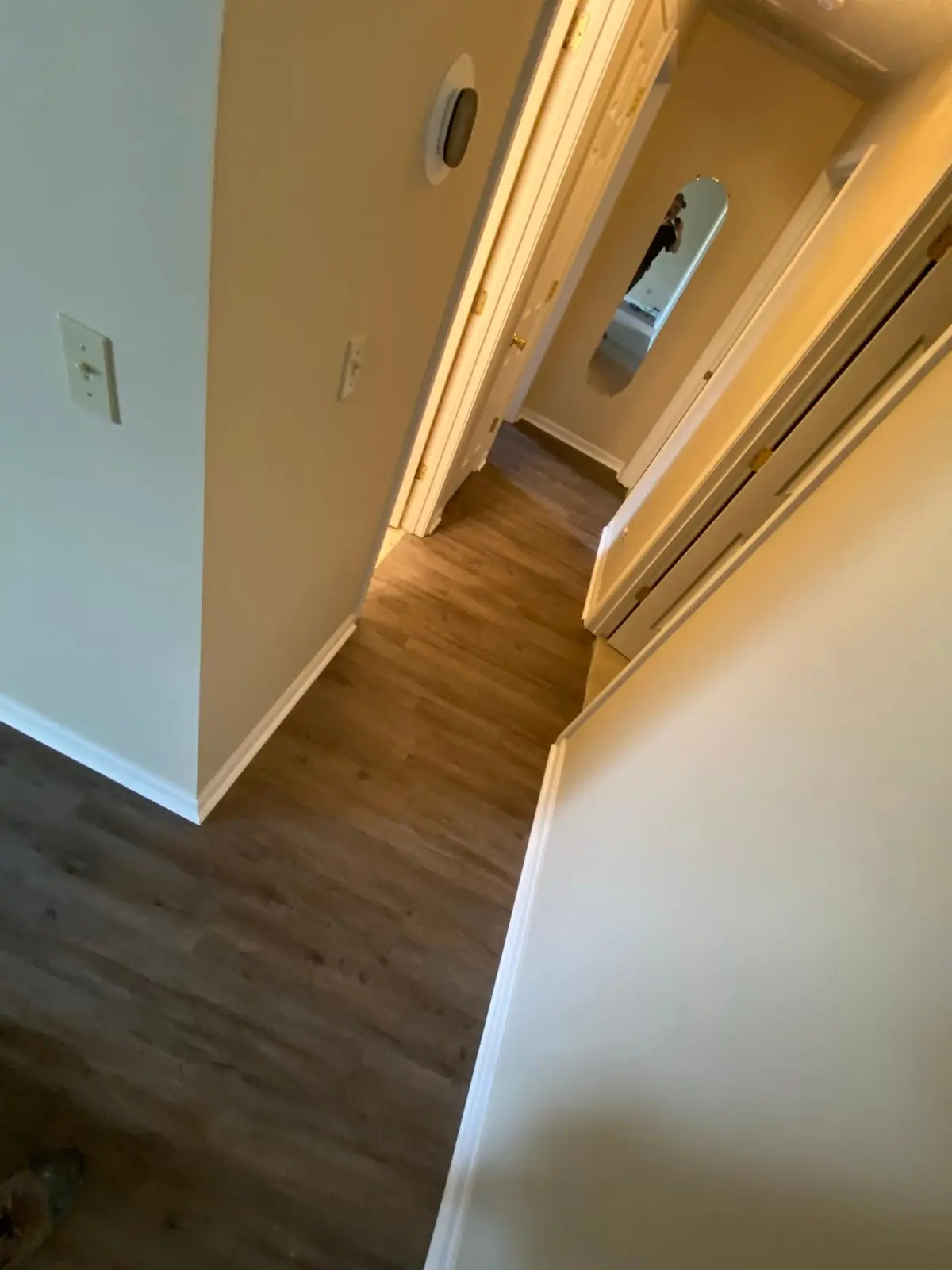 Carpet Removal and New Plank, Bedrooms and Hall — finished photo 5