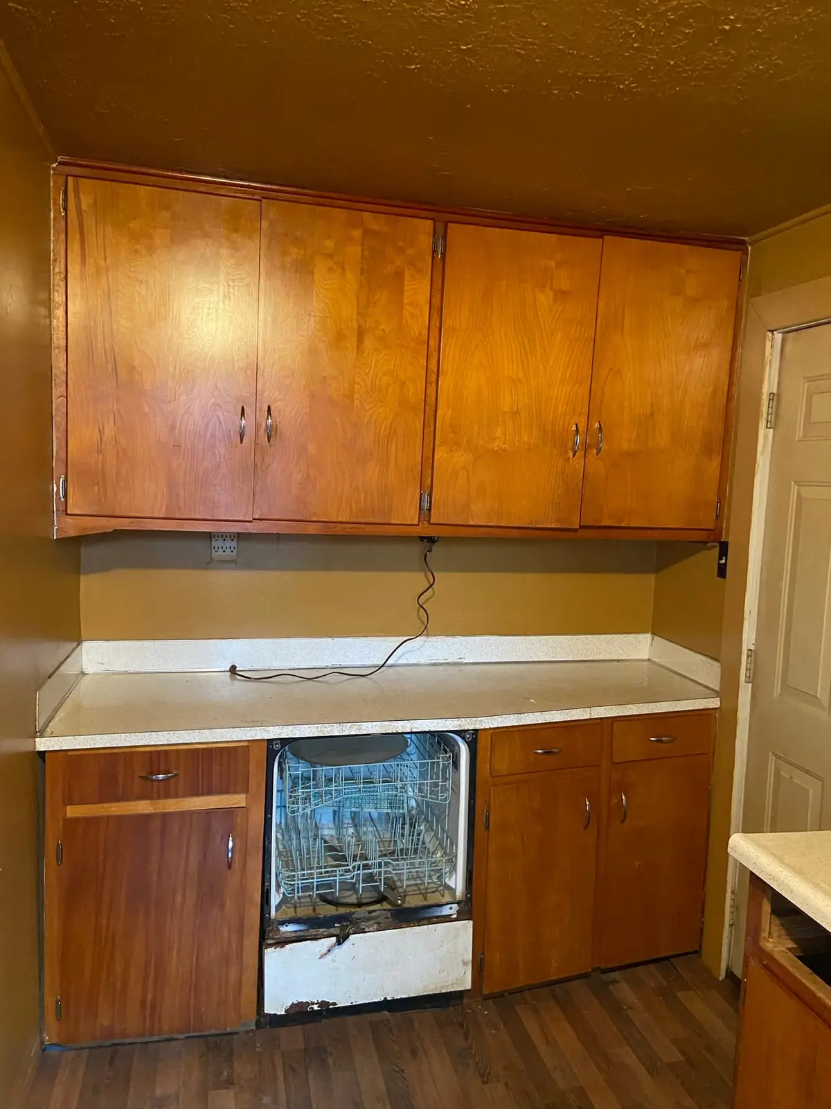 Gutted Ranch House Rebuilt Inside and Out — Before photo 4