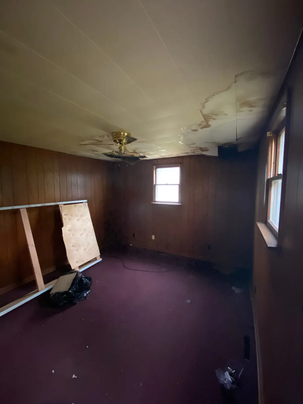 Gutted Ranch House Rebuilt Inside and Out — Before photo 10