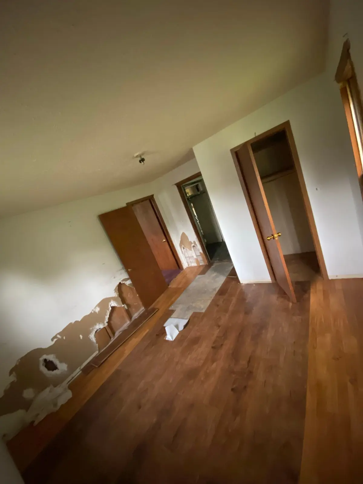 Gutted Ranch House Rebuilt Inside and Out — Before photo 13