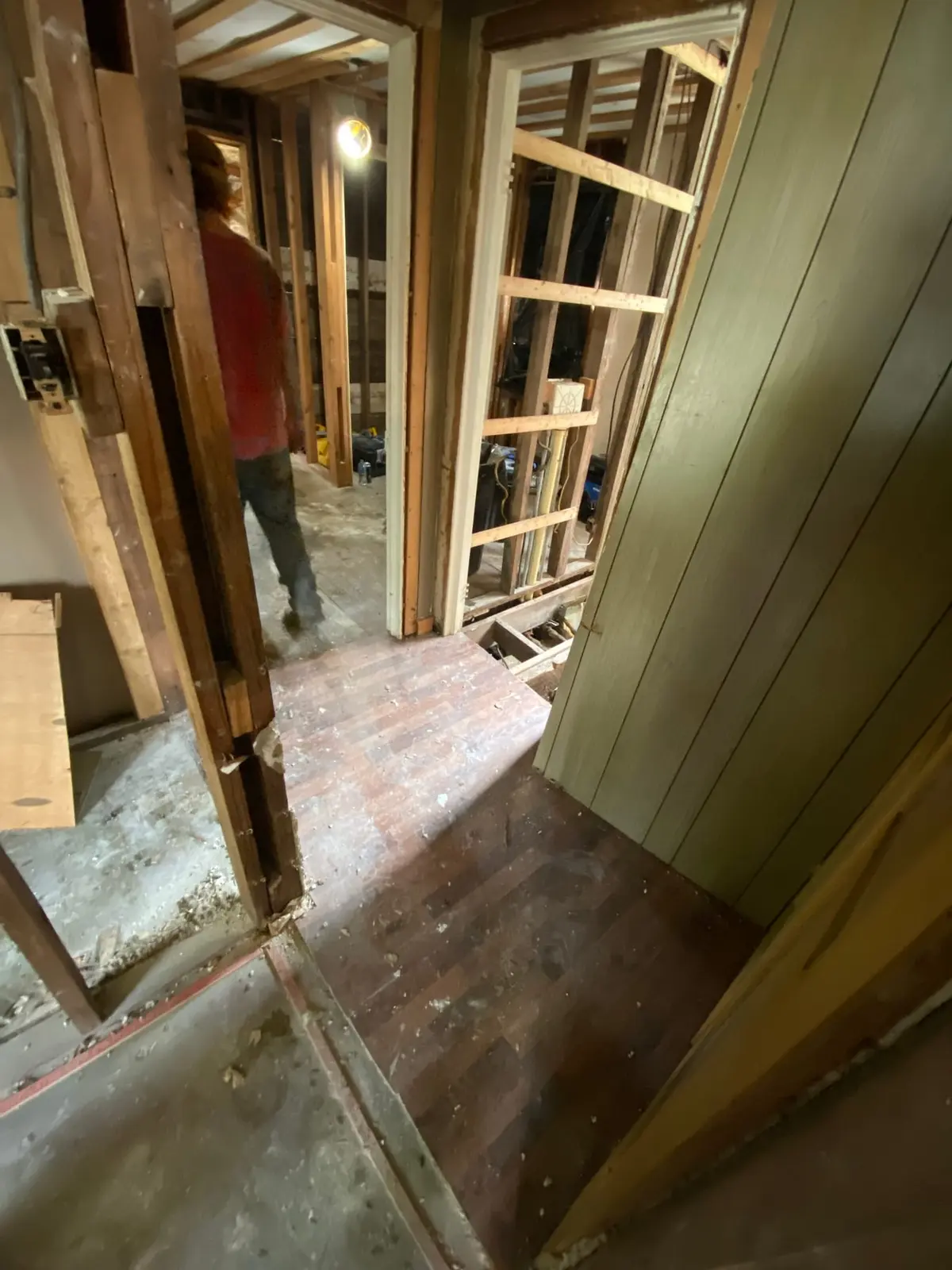 Gutted Ranch House Rebuilt Inside and Out — Demo photo 11