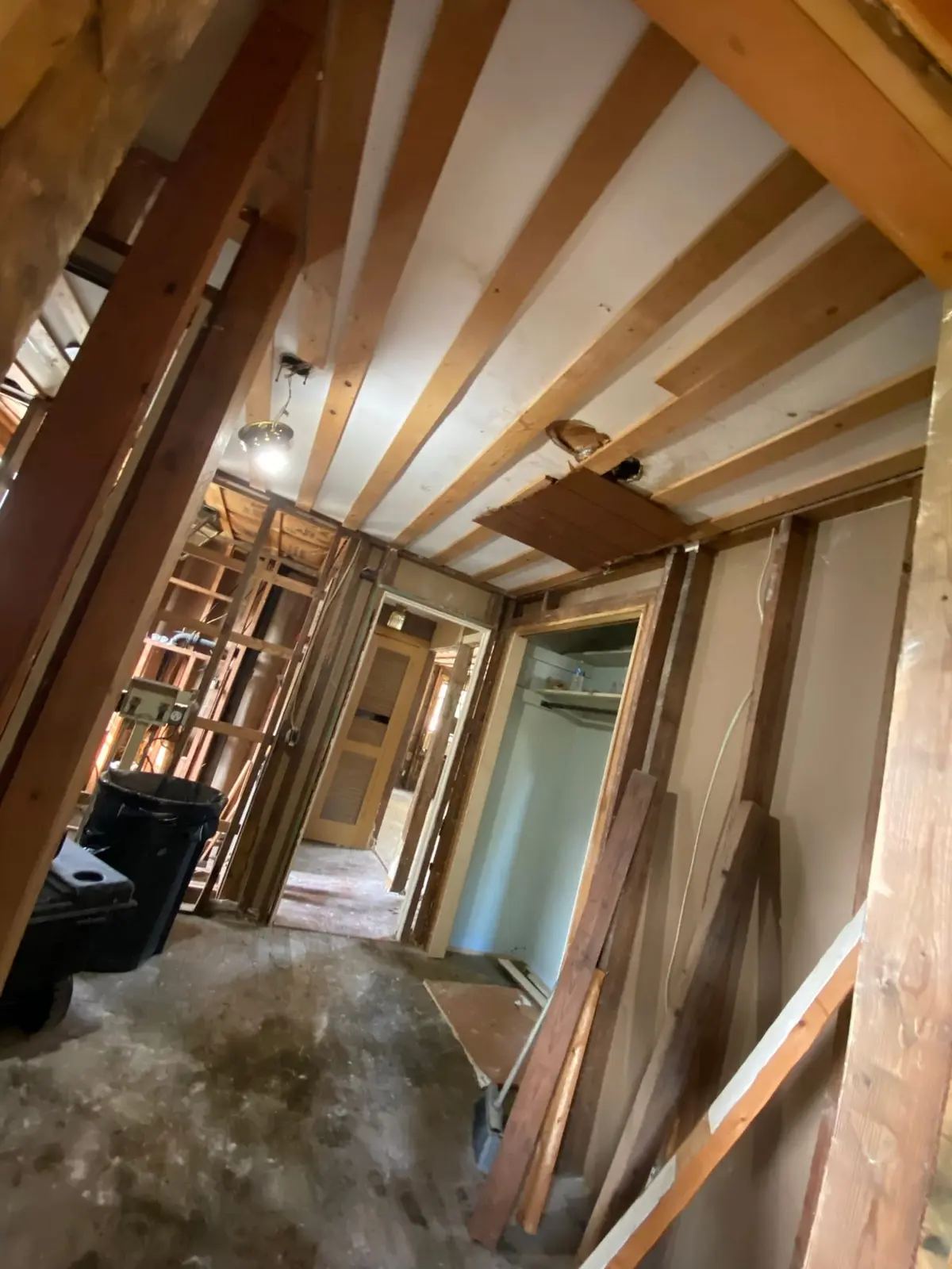 Gutted Ranch House Rebuilt Inside and Out — Demo photo 18