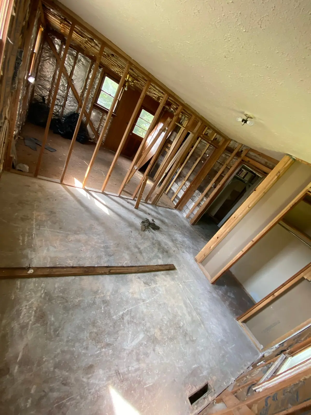 Gutted Ranch House Rebuilt Inside and Out — Demo photo 24