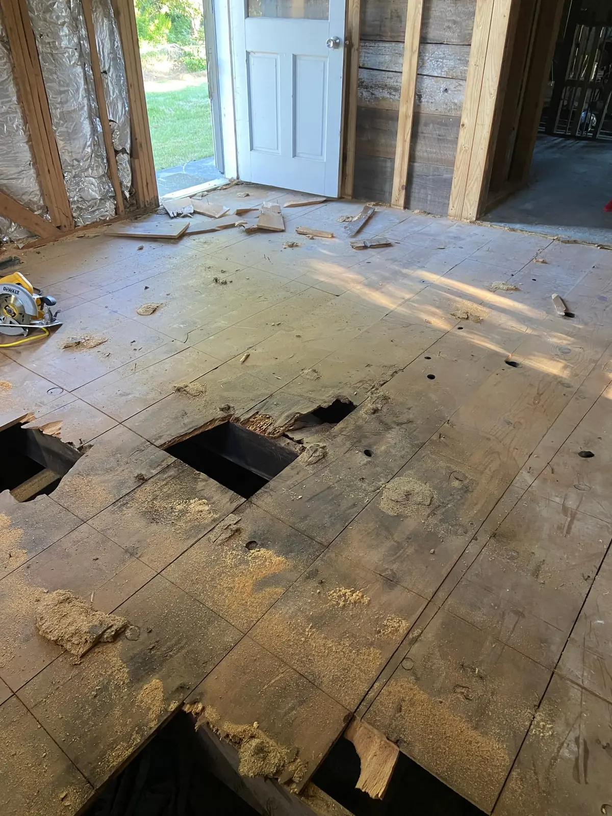 Gutted Ranch House Rebuilt Inside and Out — Demo photo 41
