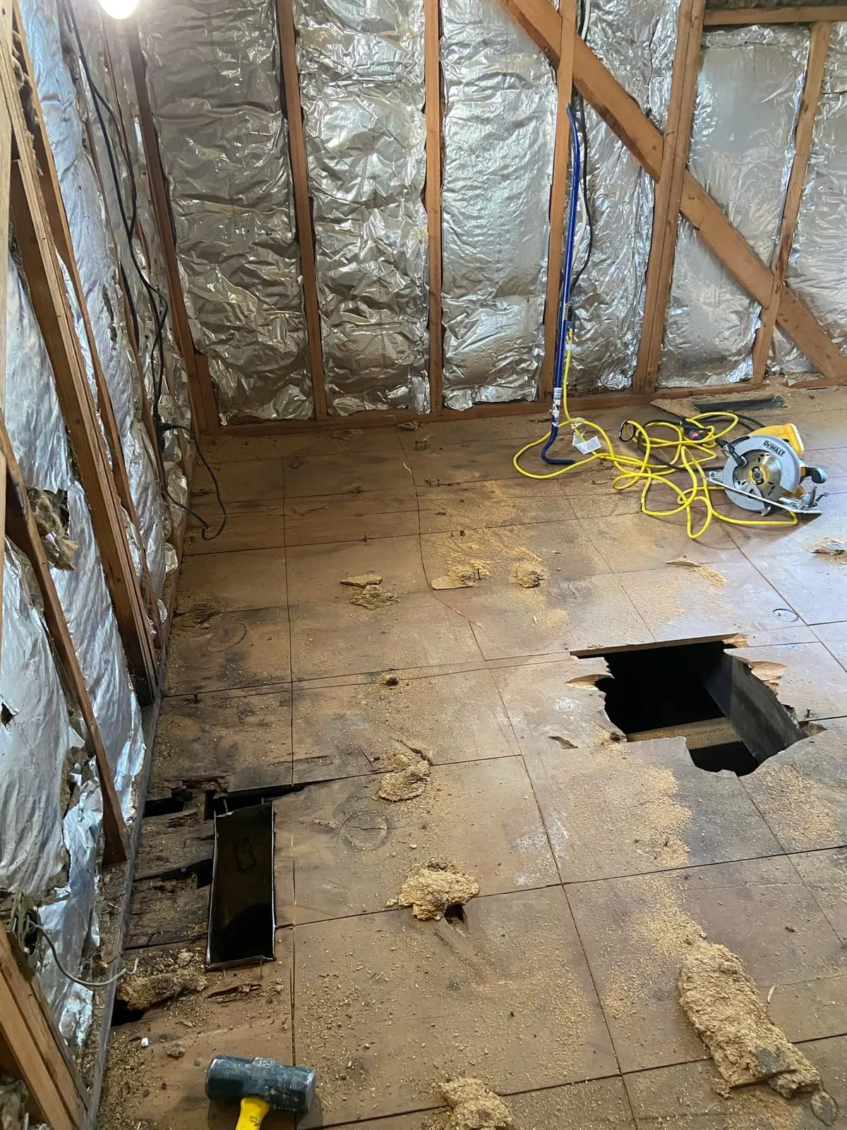 Gutted Ranch House Rebuilt Inside and Out — Demo photo 42