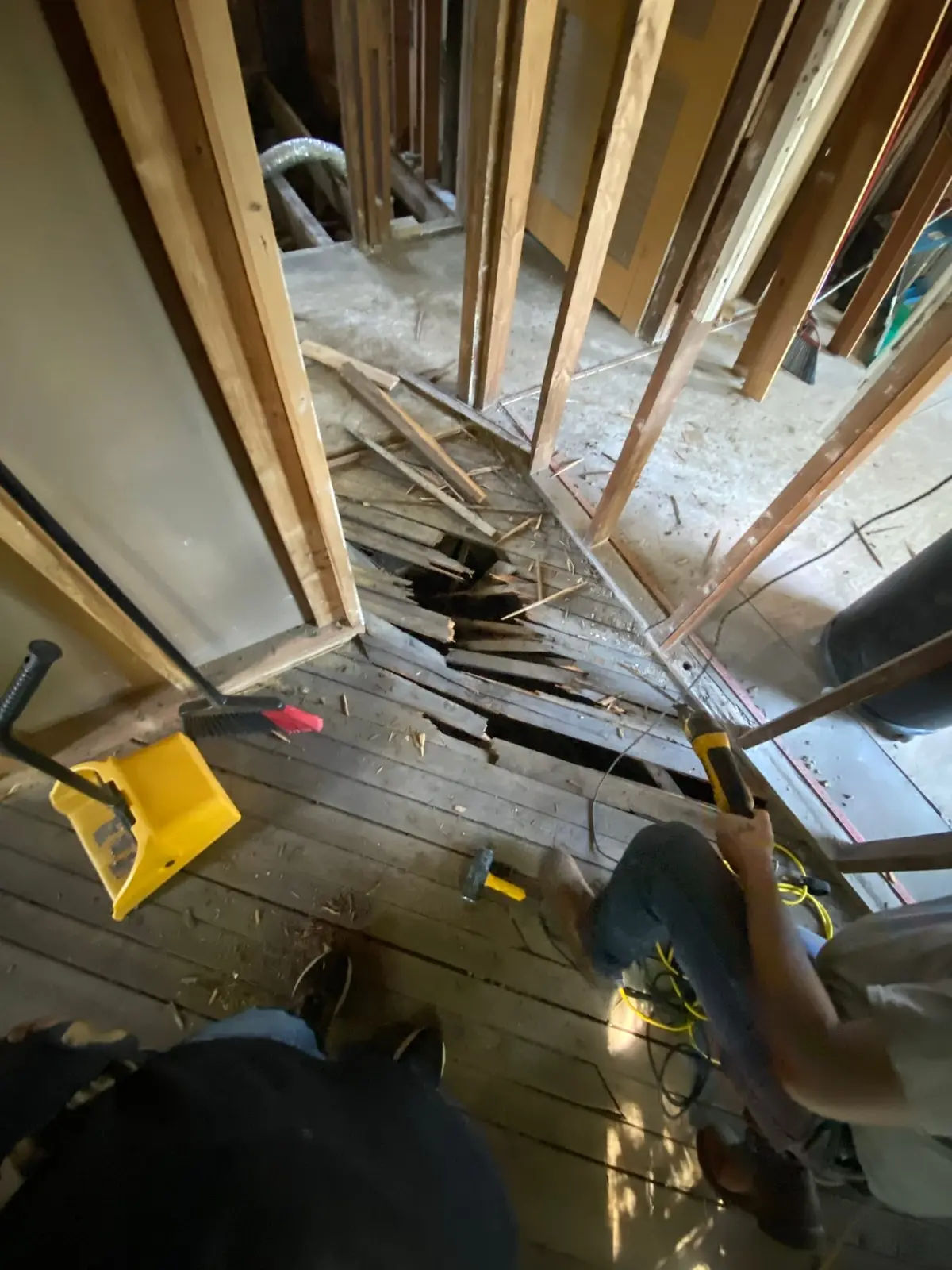 Gutted Ranch House Rebuilt Inside and Out — Demo photo 44