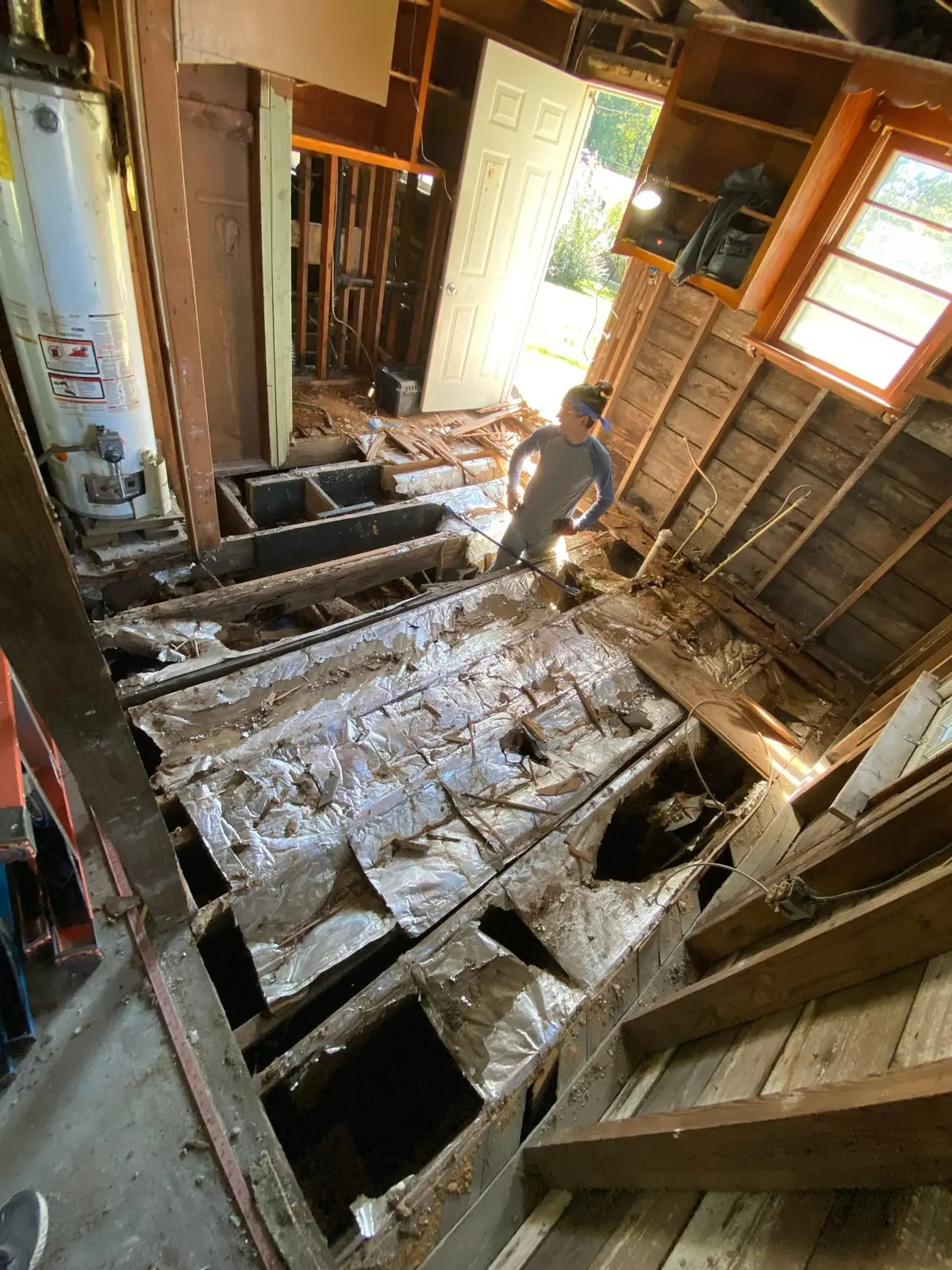 Gutted Ranch House Rebuilt Inside and Out — Demo photo 56