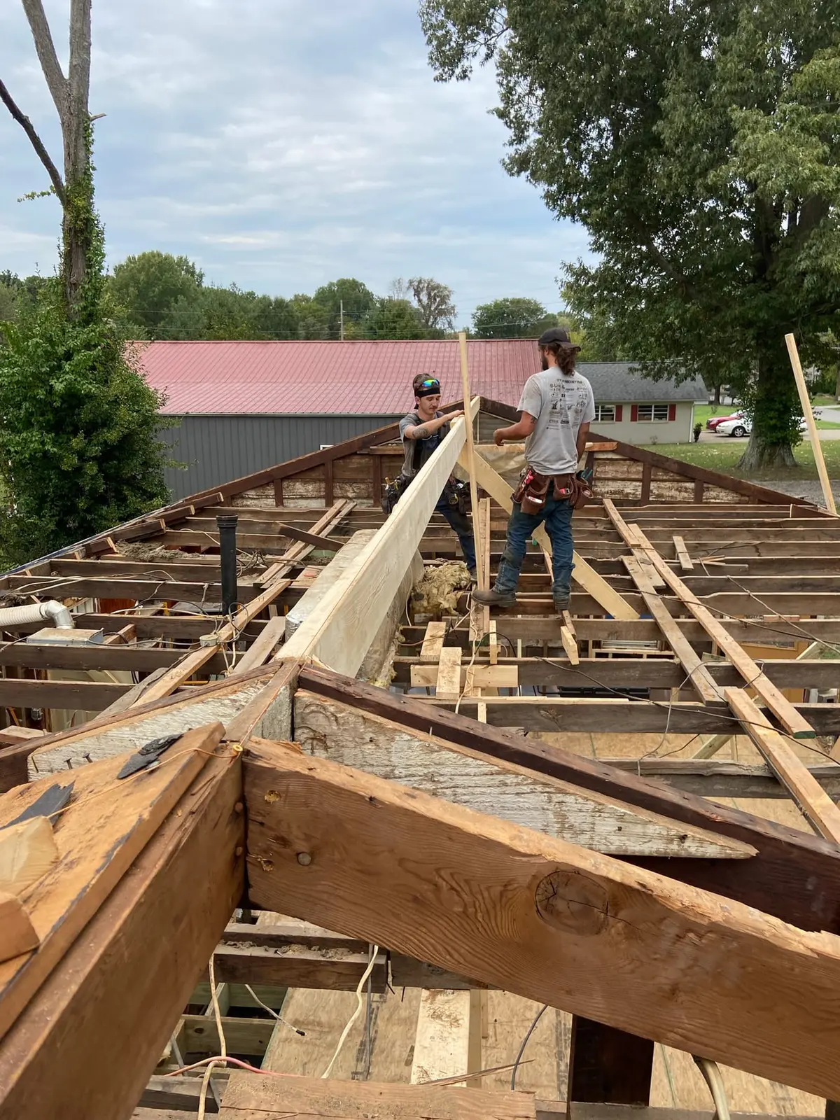 Gutted Ranch House Rebuilt Inside and Out — Progress photo 17