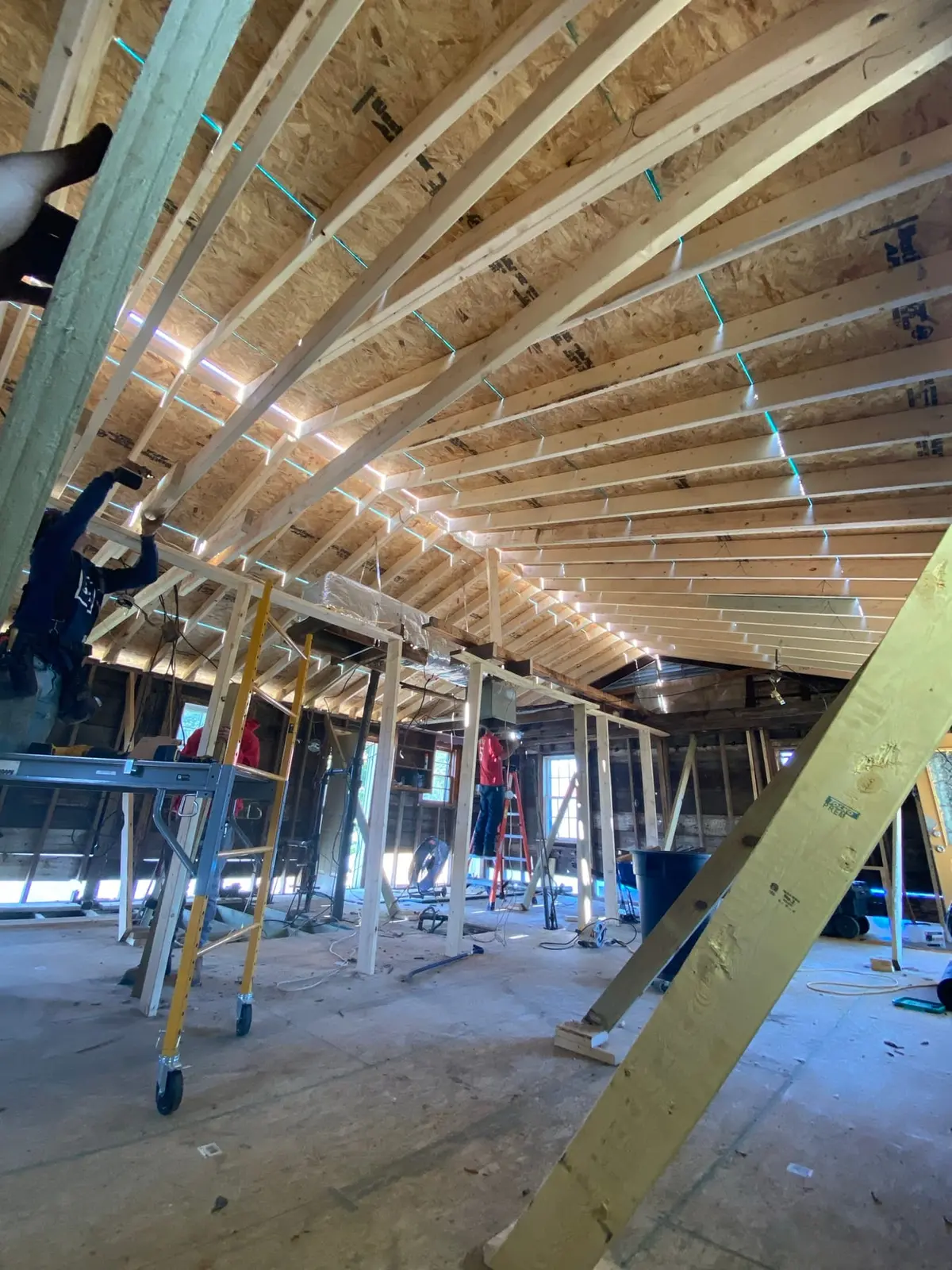 Gutted Ranch House Rebuilt Inside and Out — Progress photo 19