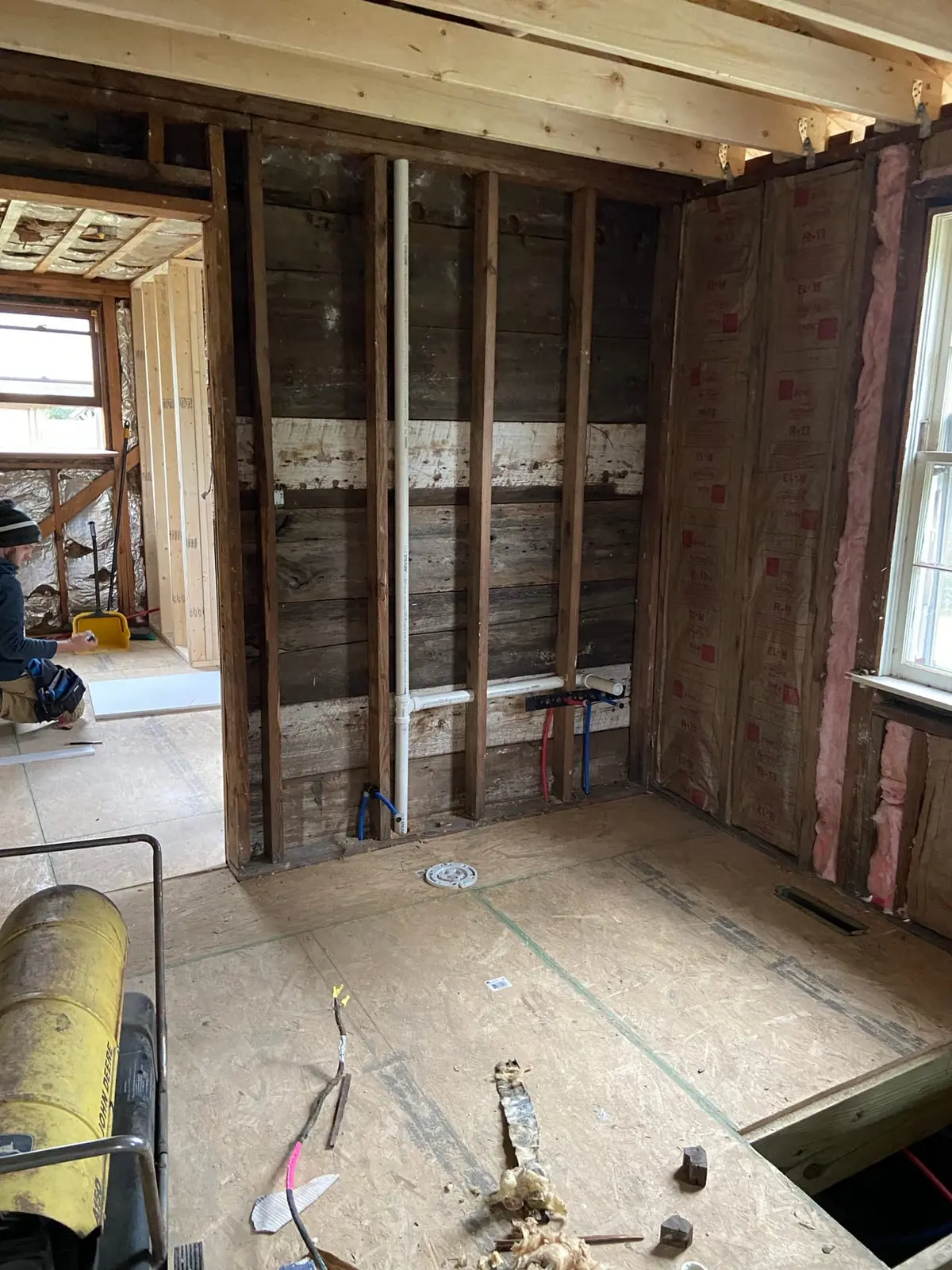 Gutted Ranch House Rebuilt Inside and Out — Progress photo 24