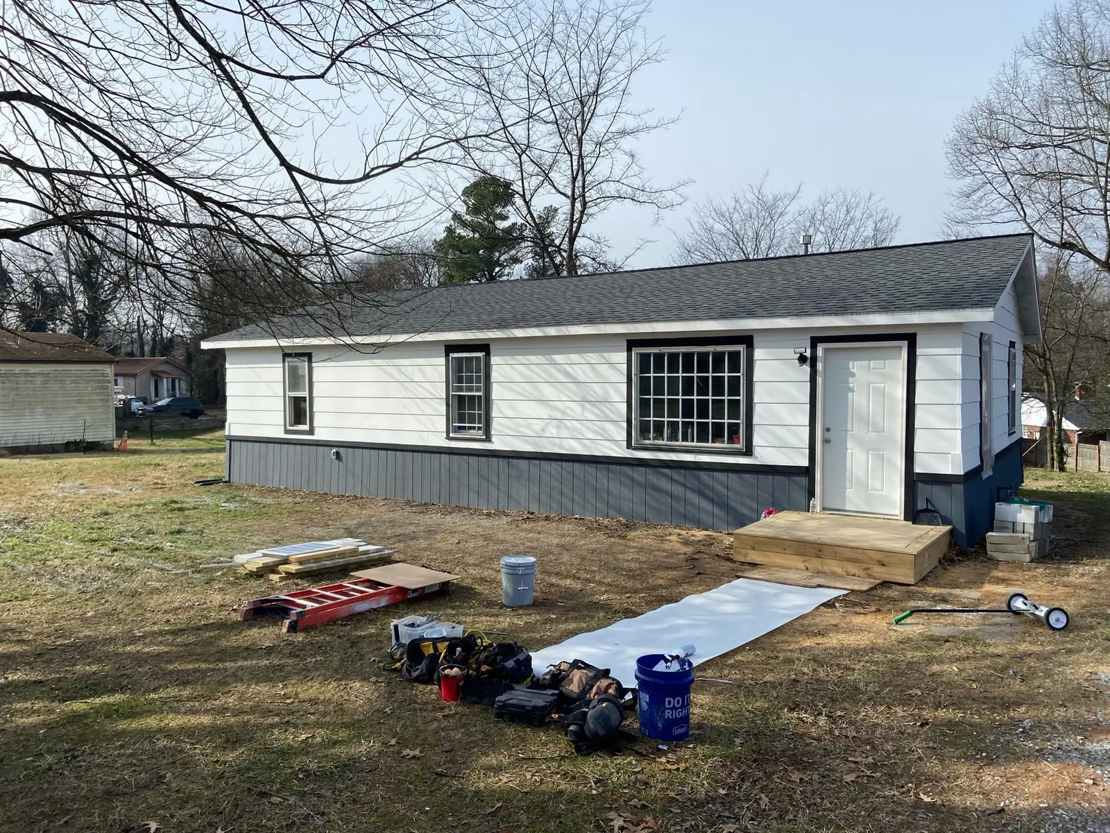 Gutted Ranch House Rebuilt Inside and Out — finished photo 1