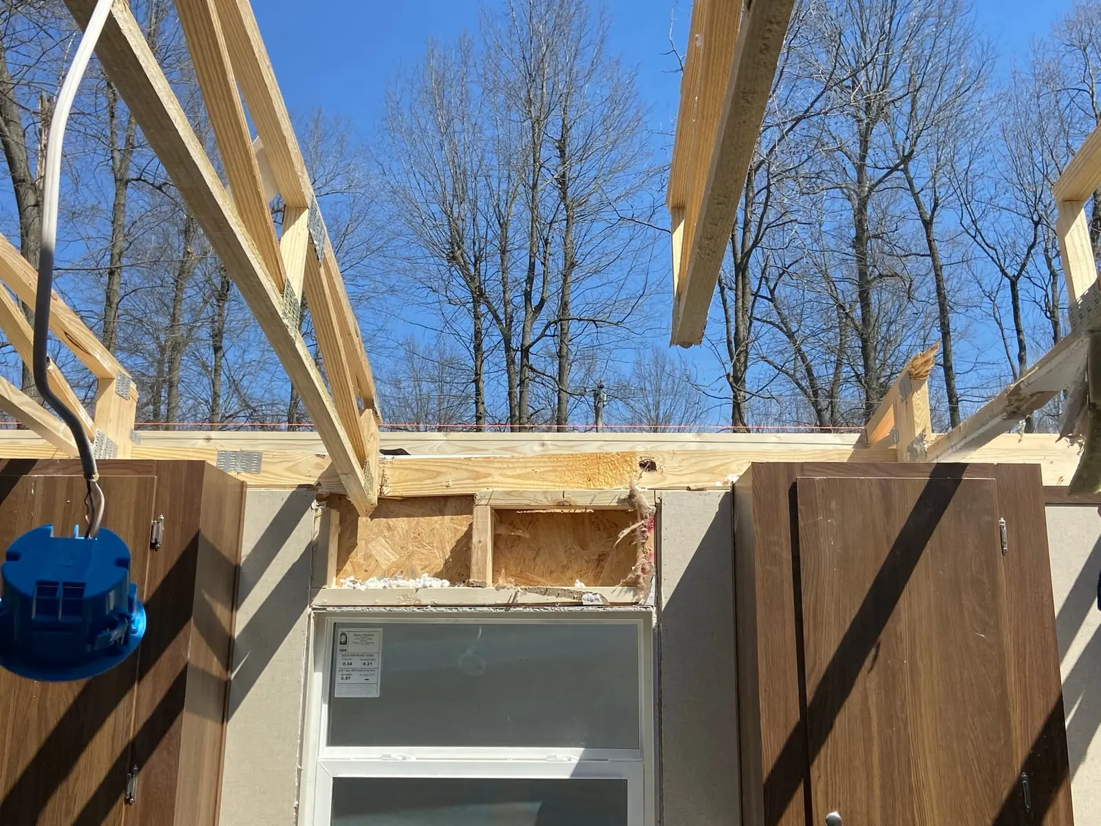 Storm Damage Roof Rebuild After Tree Fall