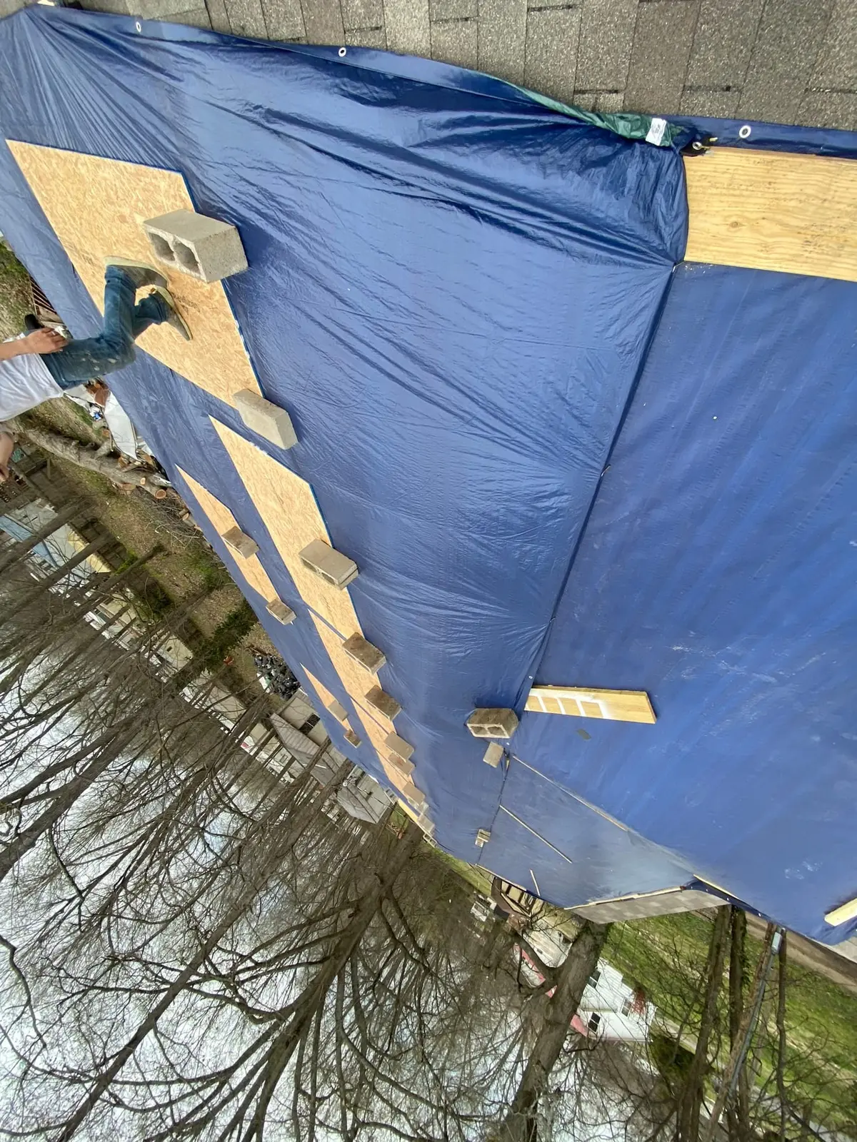 Storm Damage Roof Rebuild After Tree Fall — progress photo 5