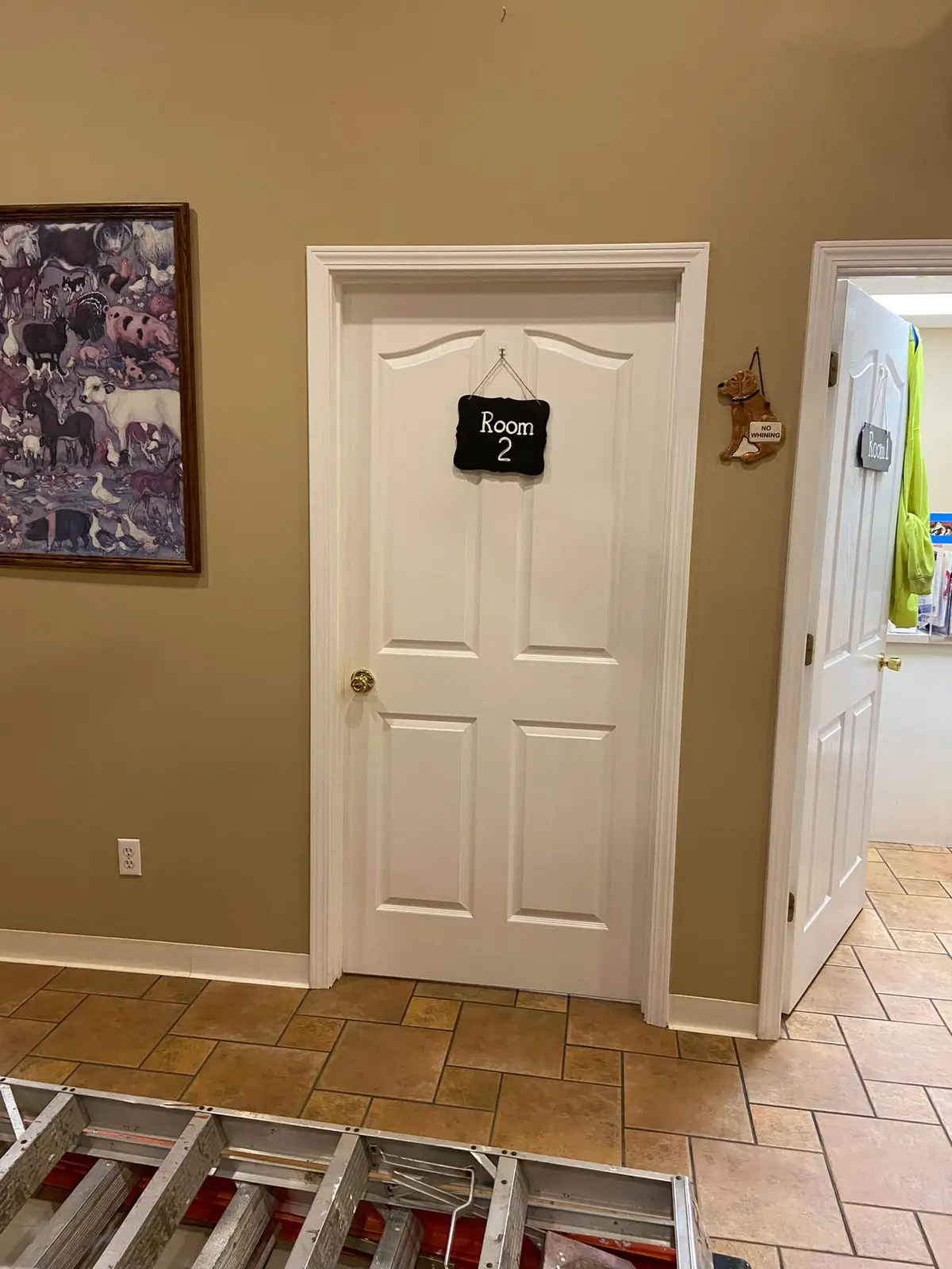 Flannery’s Vet Clinic · Interior Painting — Progress photo 2