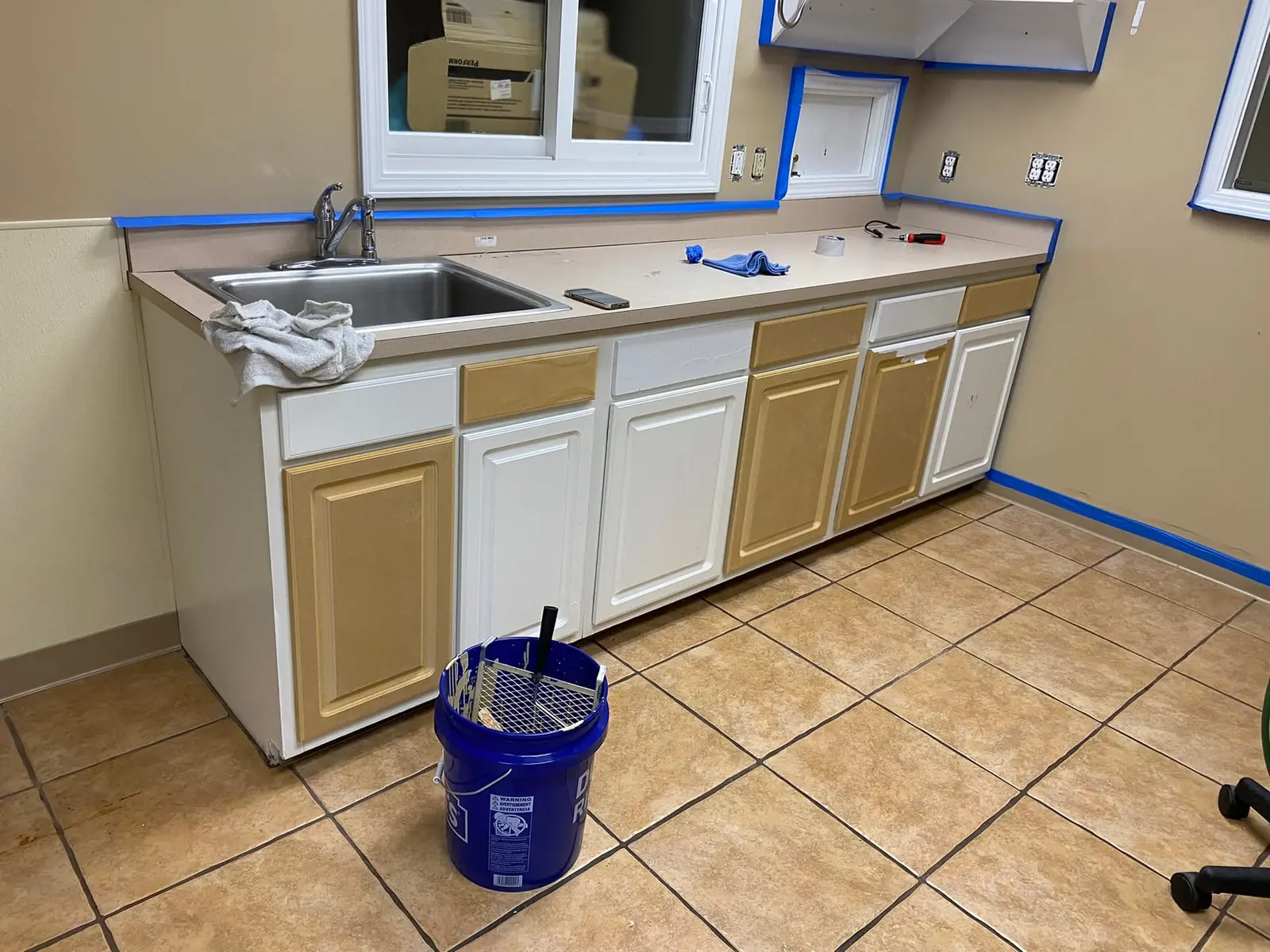 Flannery’s Vet Clinic · Interior Painting — Progress photo 16