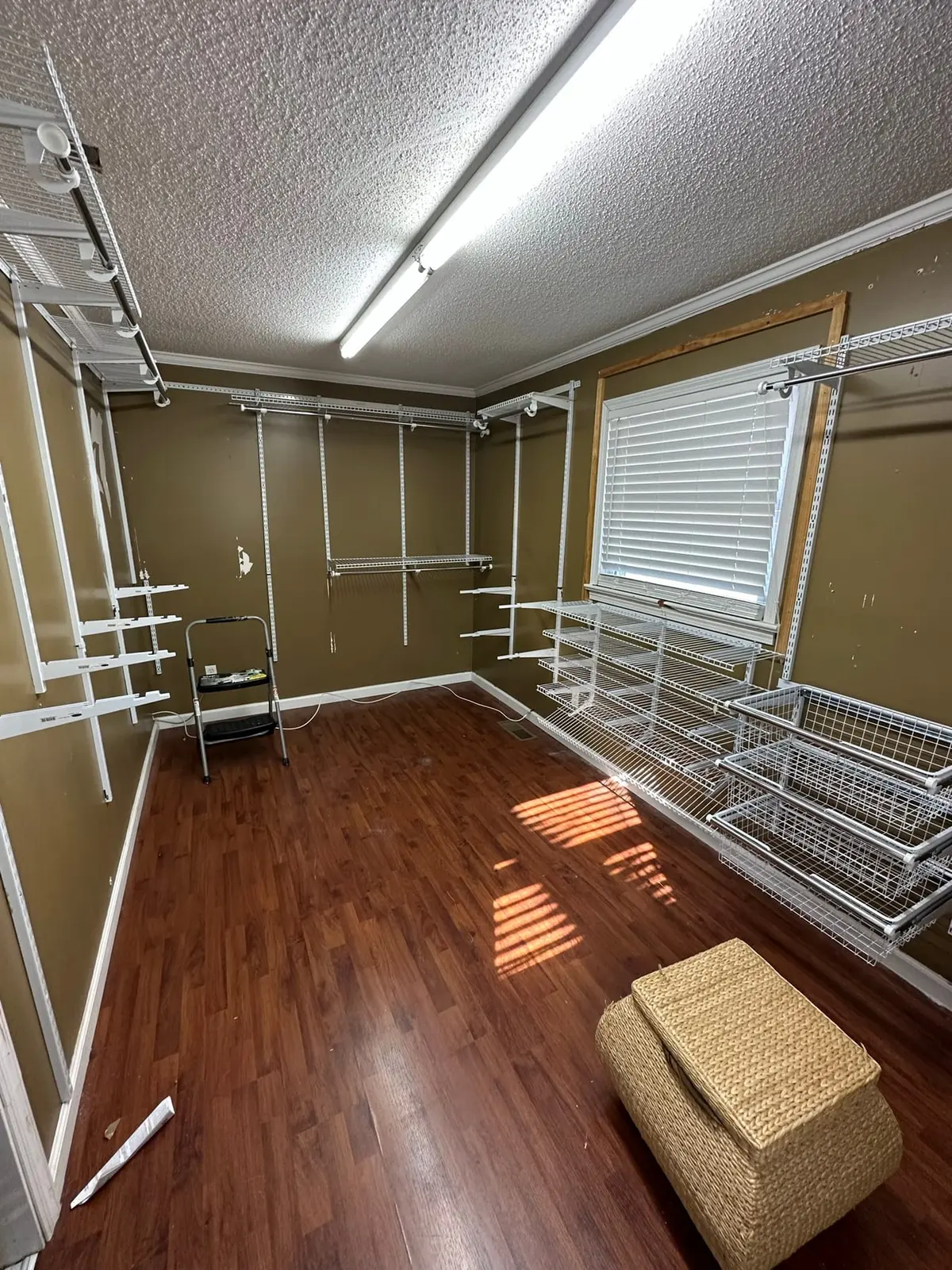 Before — Walk-In Closet Repaint