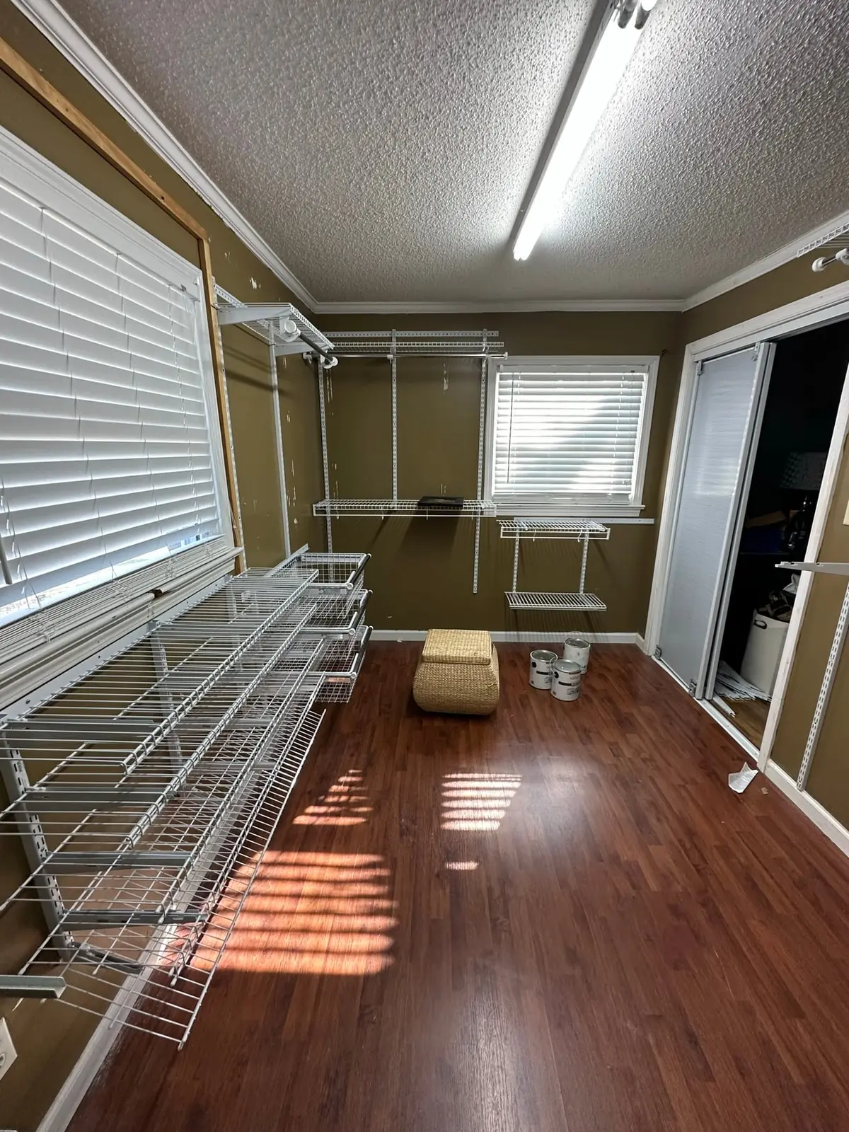 Walk-In Closet Repaint — Before photo 2