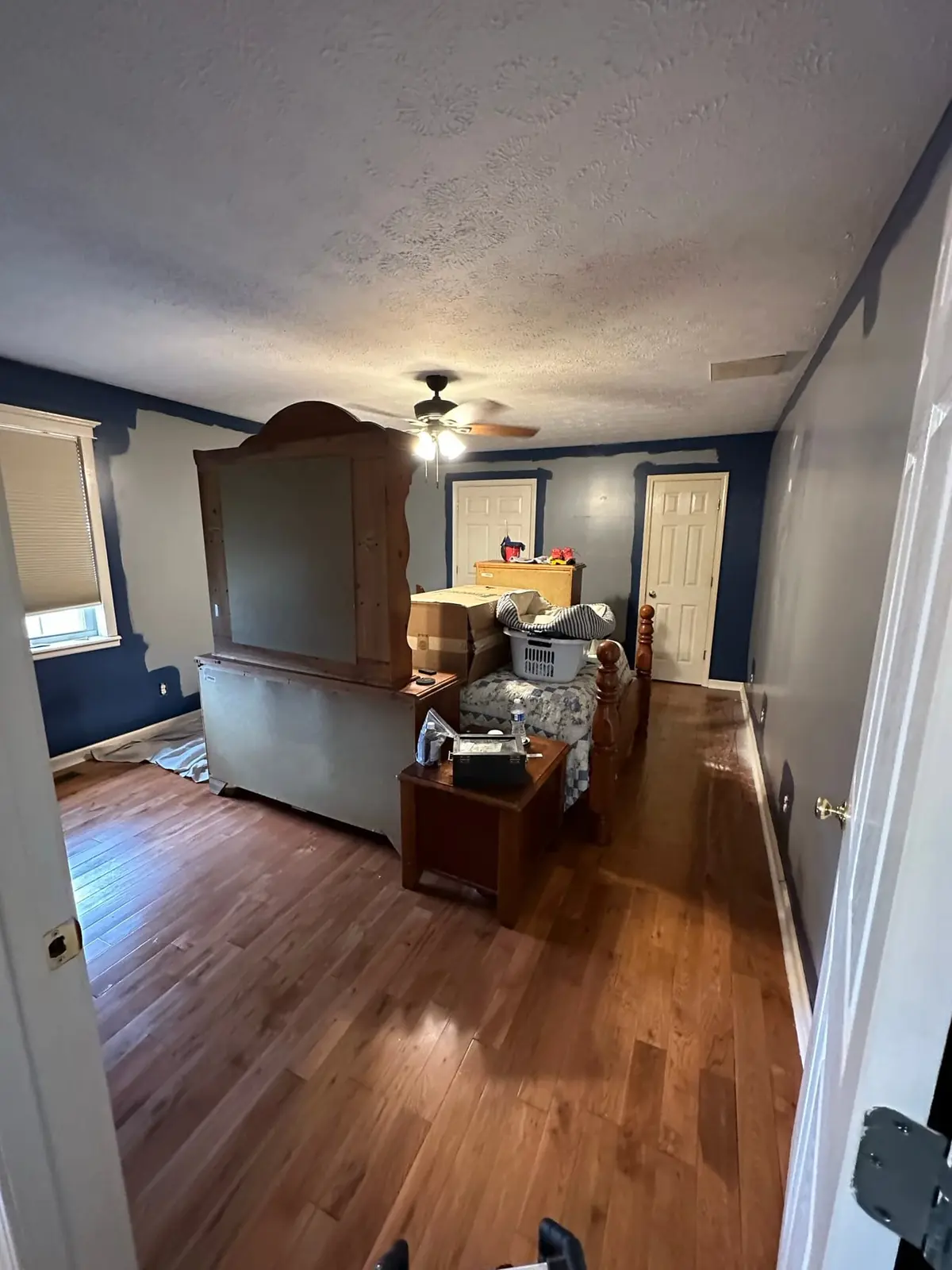 Navy Blue Interior Repaint — Progress photo 1