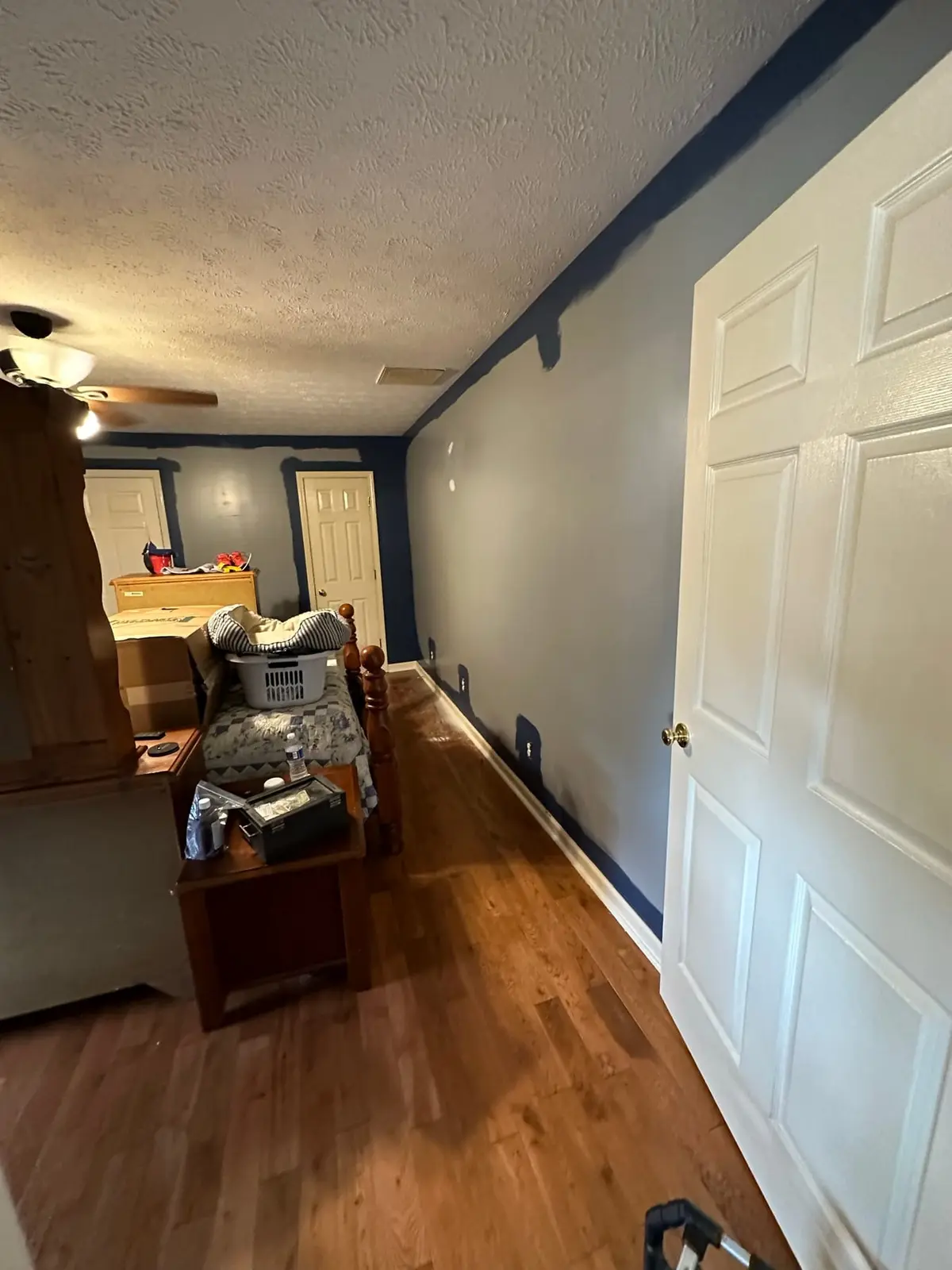 Navy Blue Interior Repaint — Progress photo 2