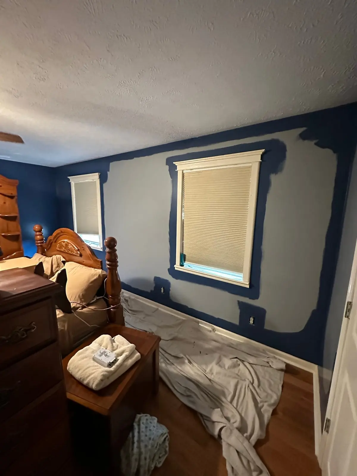 Navy Blue Interior Repaint — Progress photo 3