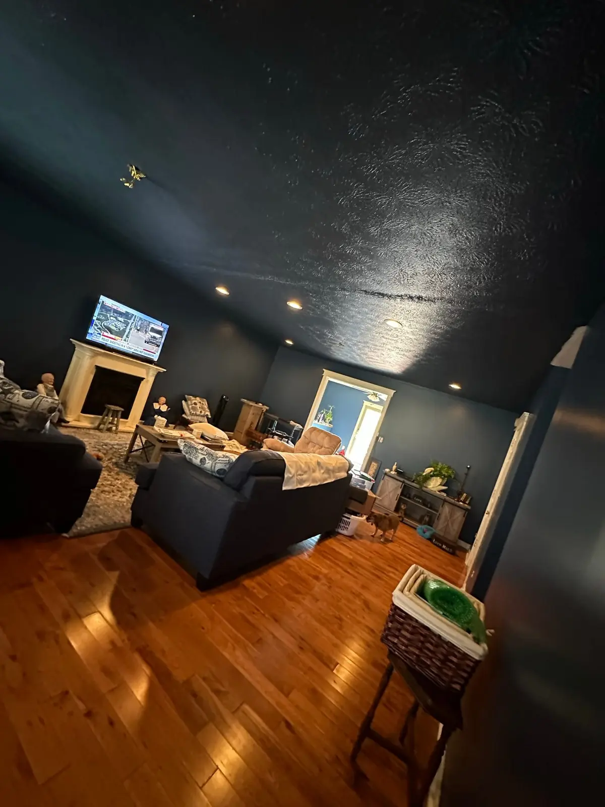 Navy Blue Interior Repaint — finished photo 9