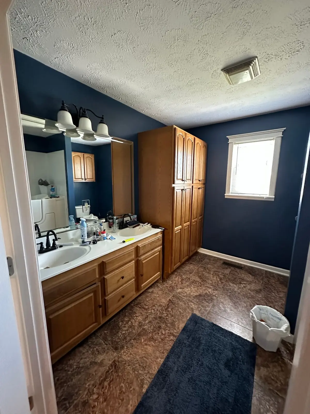 Navy Blue Interior Repaint — finished photo 6